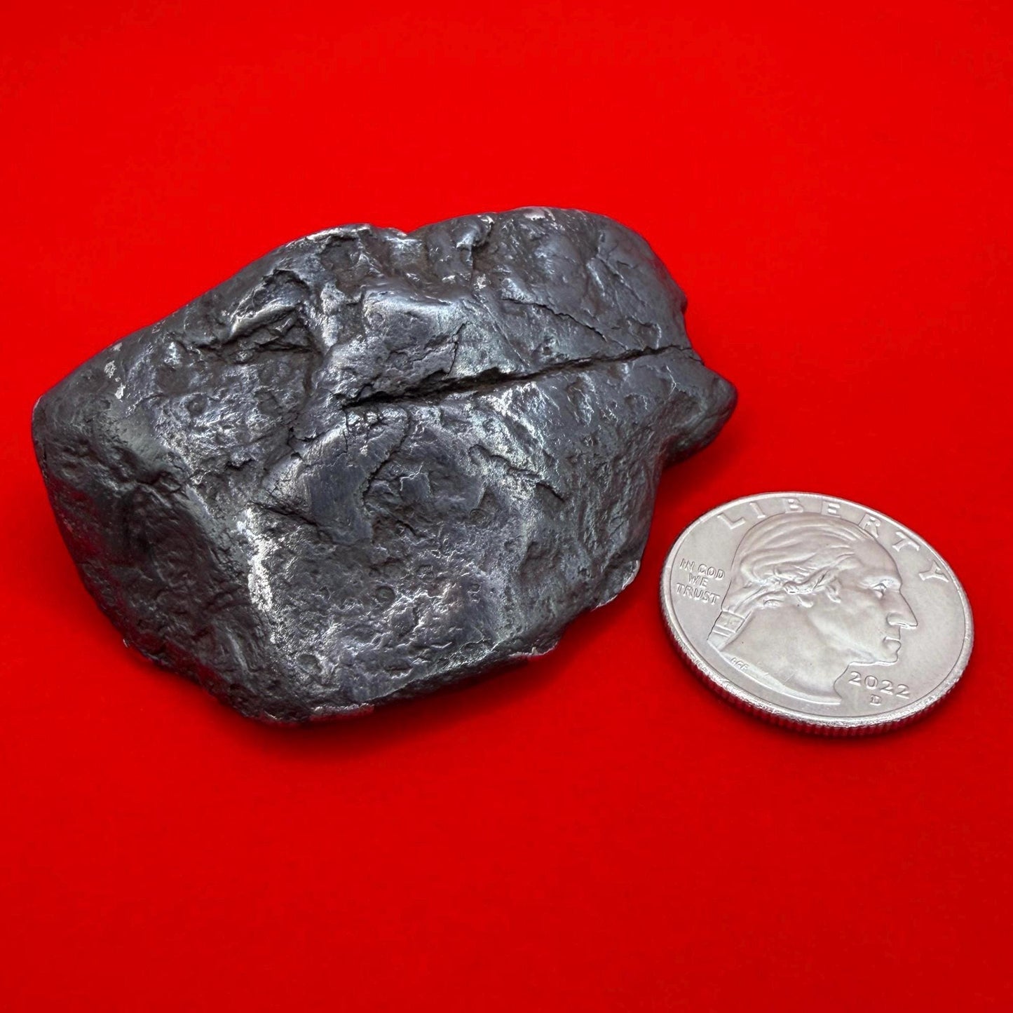 Uruacu Iron Meteorite: Rare IAB Specimen, Brazil, Astronomy Gift, 146.62