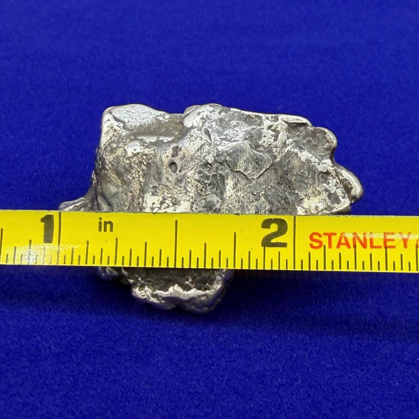 Uruacu Iron Meteorite Specimen: Space Gift, Authentic Meteorite, Brazil, 34.47 grams