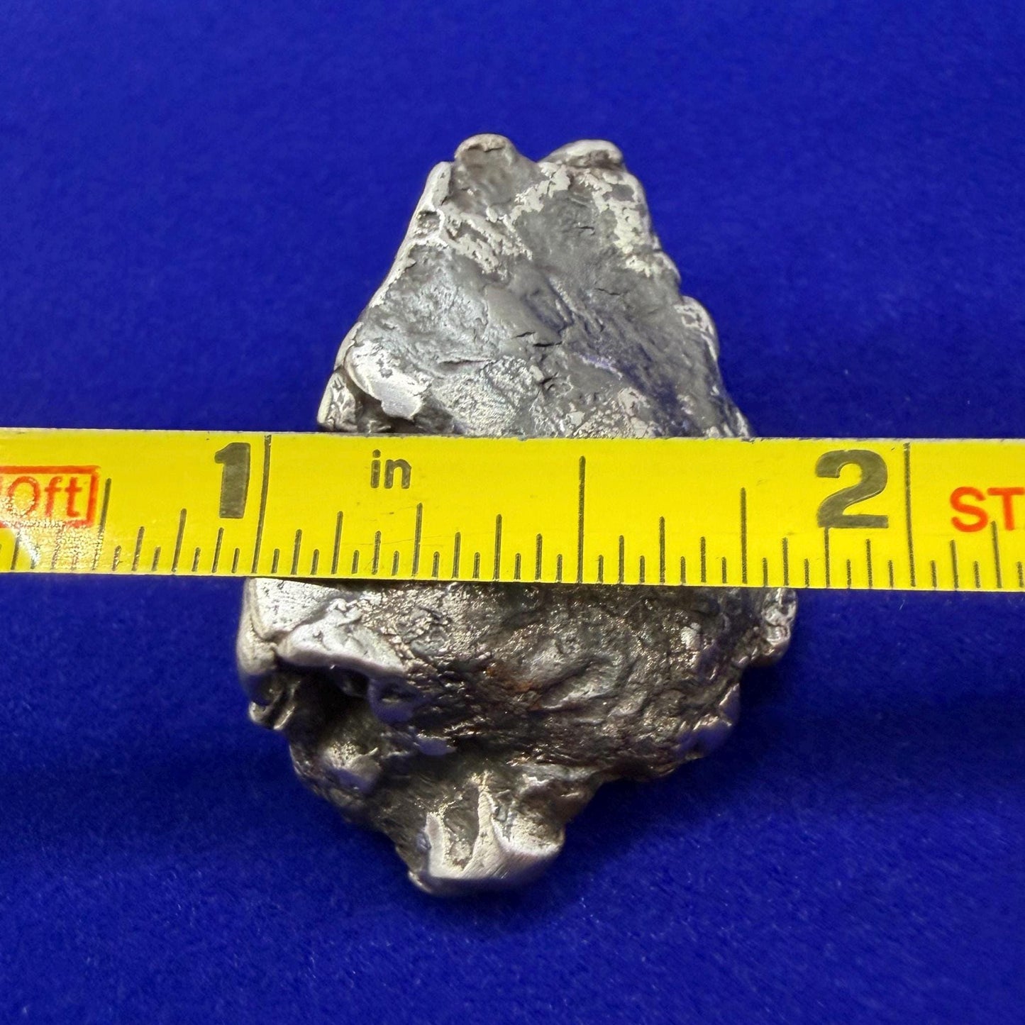 Uruacu Iron Meteorite Specimen: Space Gift, Authentic Meteorite, Brazil, 34.47 grams