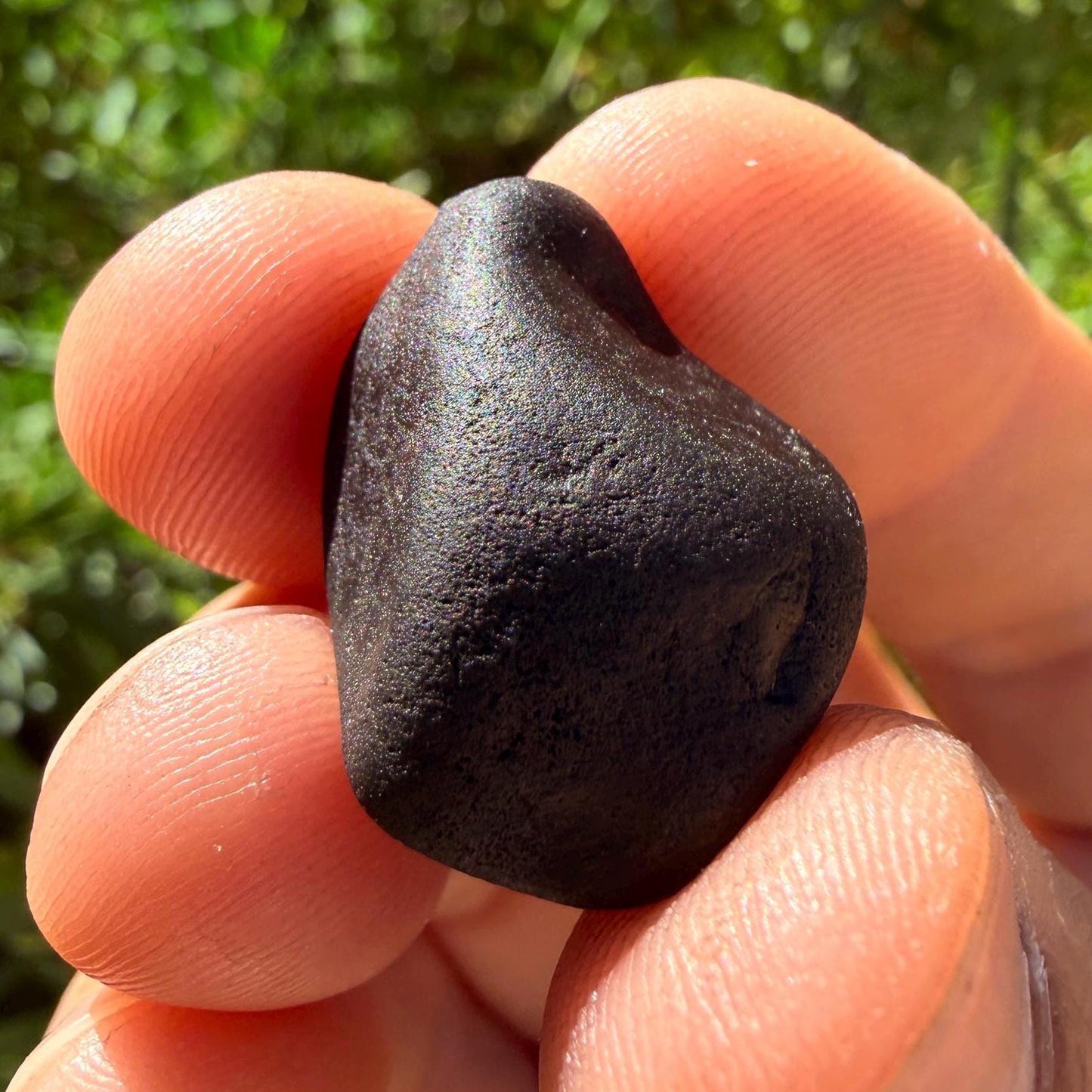 Saffordite Stone: Rare Cintamani, Arizona Tektite - 6.85 Grams
