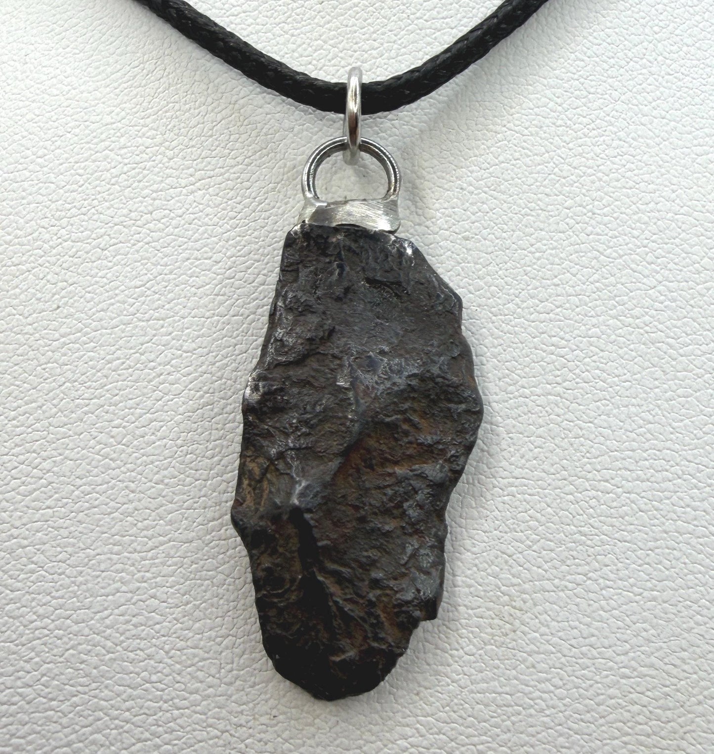 Canyon Diablo Iron Meteorite Pendant: Arizona Space Gift, 7.37g