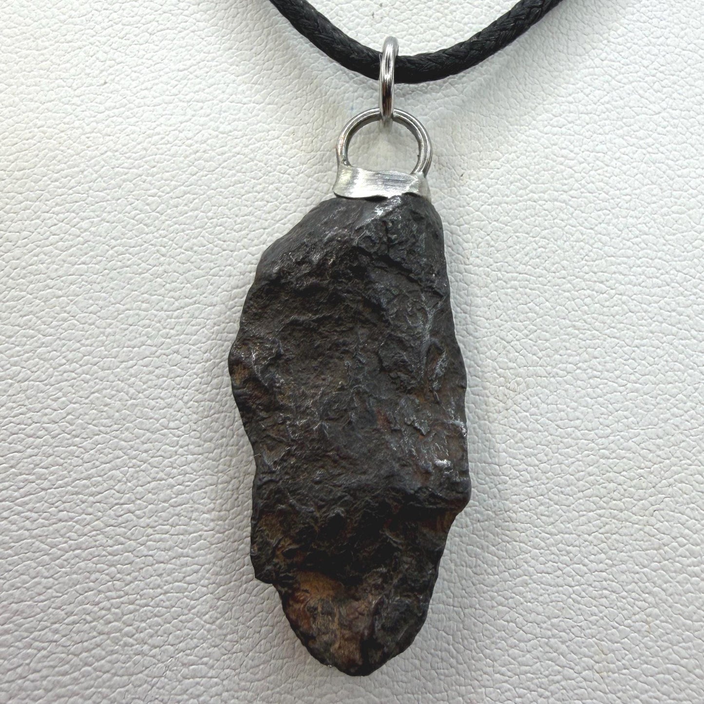 Canyon Diablo Iron Meteorite Pendant: Arizona Space Gift, 7.37g