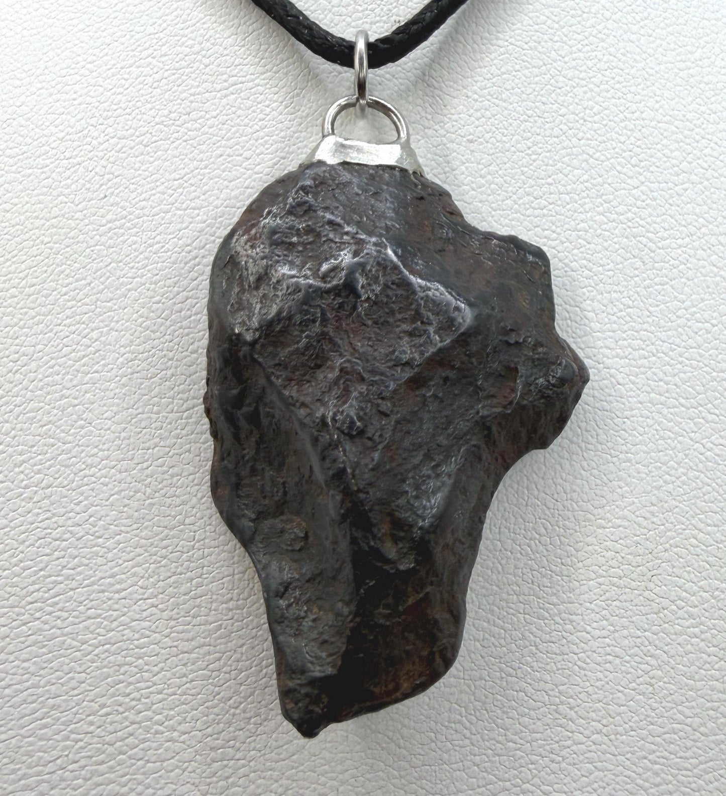 Canyon Diablo Iron Meteorite Pendant: Arizona Space Gift, 27.70g