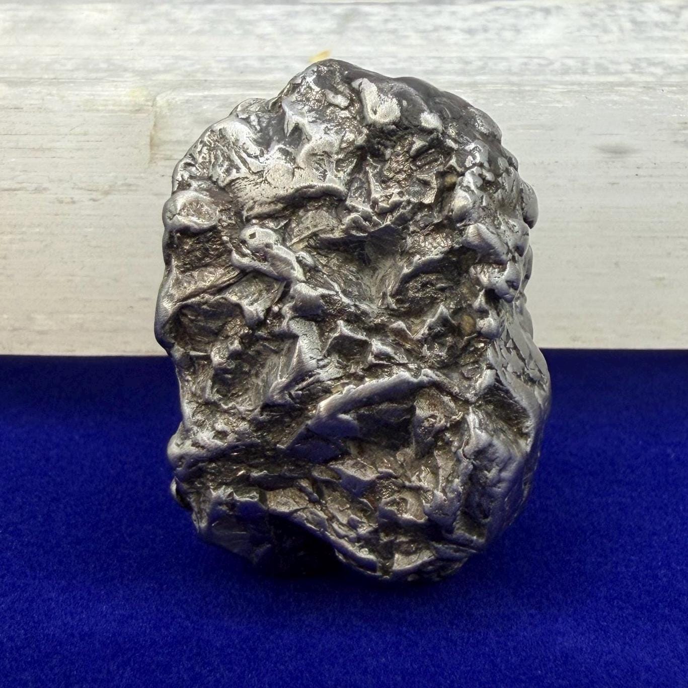 Uruacu Iron Meteorite Specimen: Space Gift, Authentic Meteorite, Brazil, 47.04 grams