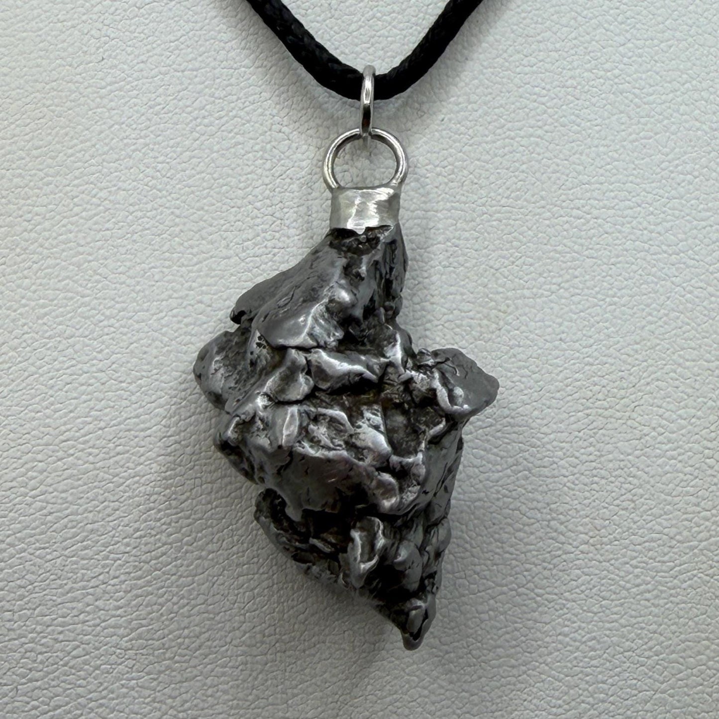 Campo del Cielo Meteorite Pendant: Authentic Astronomy Gift, Space Pendant, 26.60 Grams