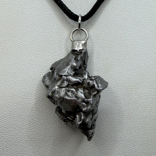 Campo del Cielo Meteorite Pendant: Authentic Astronomy Gift, Space Pendant, 26.60 Grams