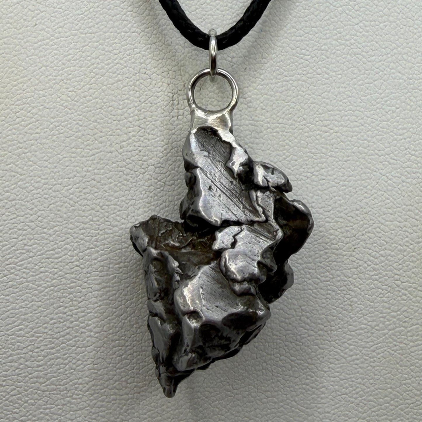 Campo del Cielo Meteorite Pendant: Authentic Astronomy Gift, Space Pendant, 26.60 Grams