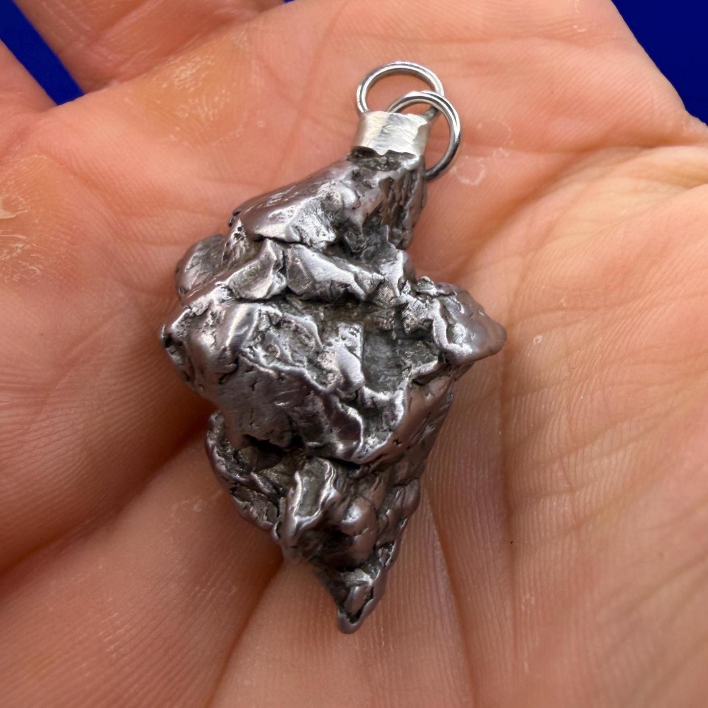 Campo del Cielo Meteorite Pendant: Authentic Astronomy Gift, Space Pendant, 26.60 Grams
