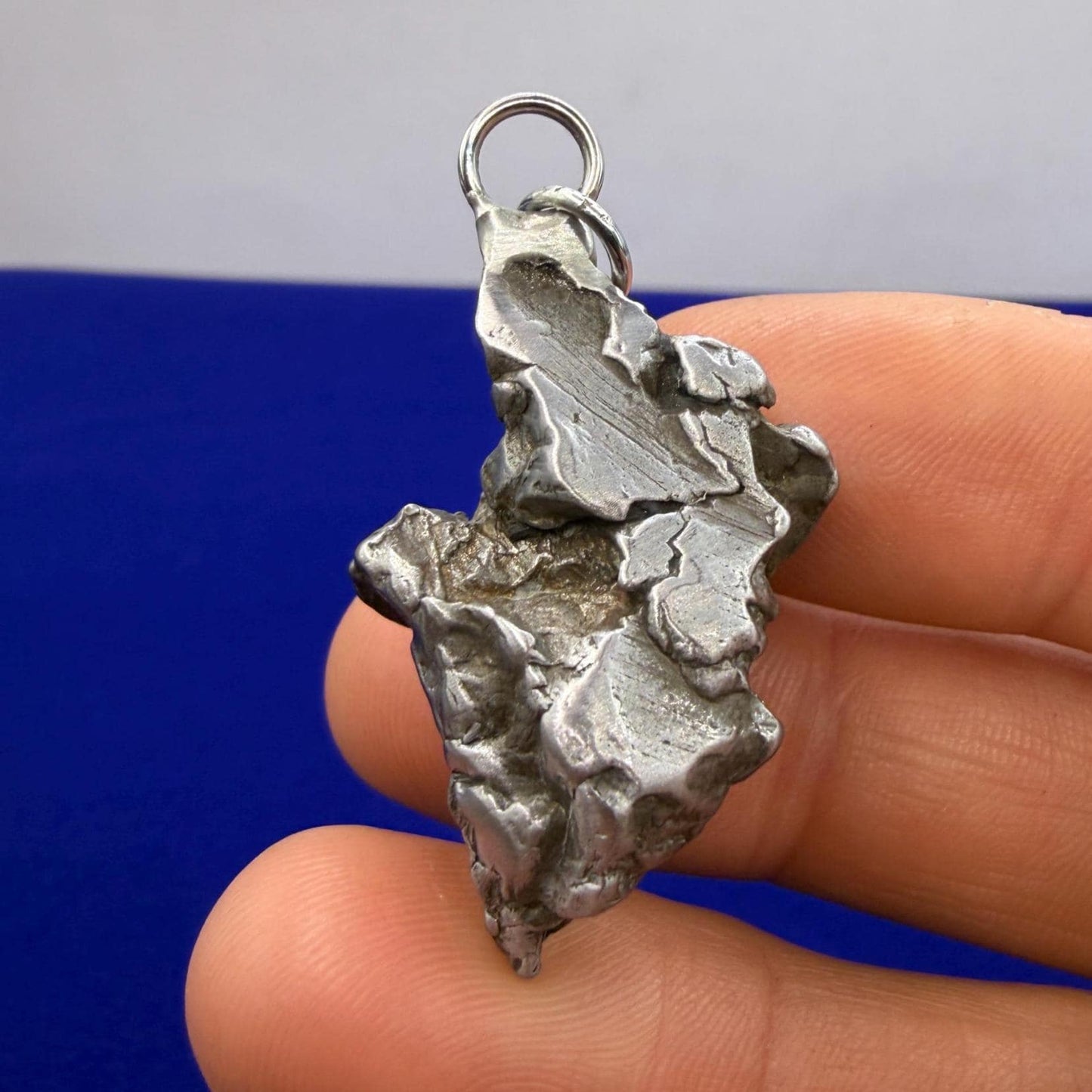 Campo del Cielo Meteorite Pendant: Authentic Astronomy Gift, Space Pendant, 26.60 Grams