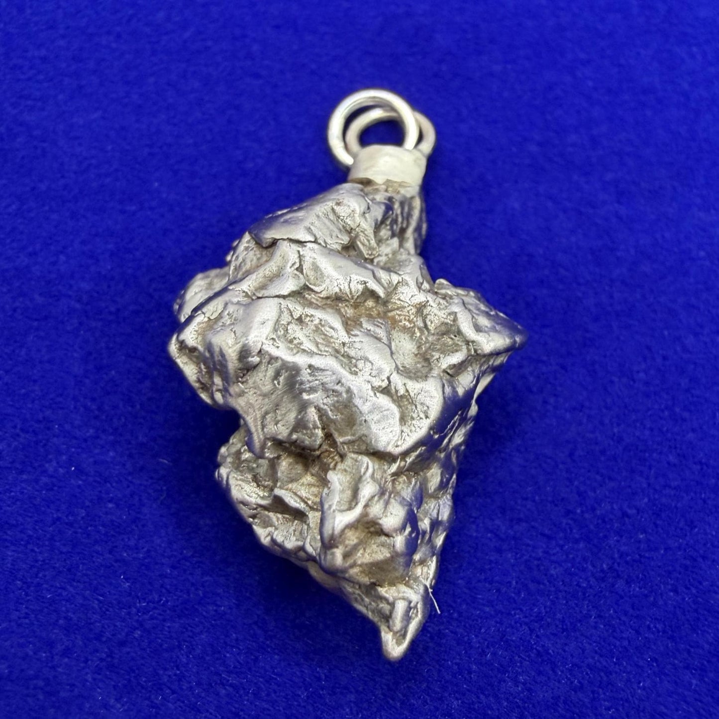 Campo del Cielo Meteorite Pendant: Authentic Astronomy Gift, Space Pendant, 26.60 Grams