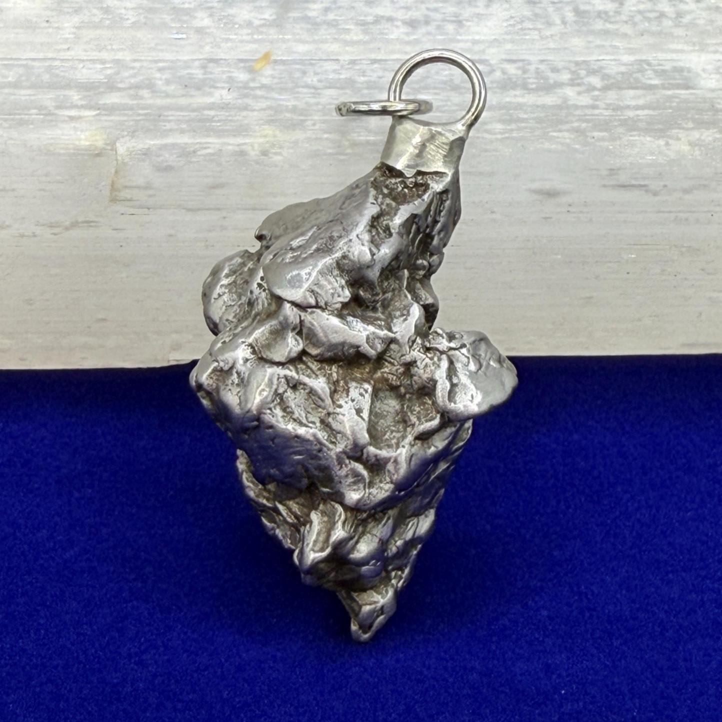 Campo del Cielo Meteorite Pendant: Authentic Astronomy Gift, Space Pendant, 26.60 Grams