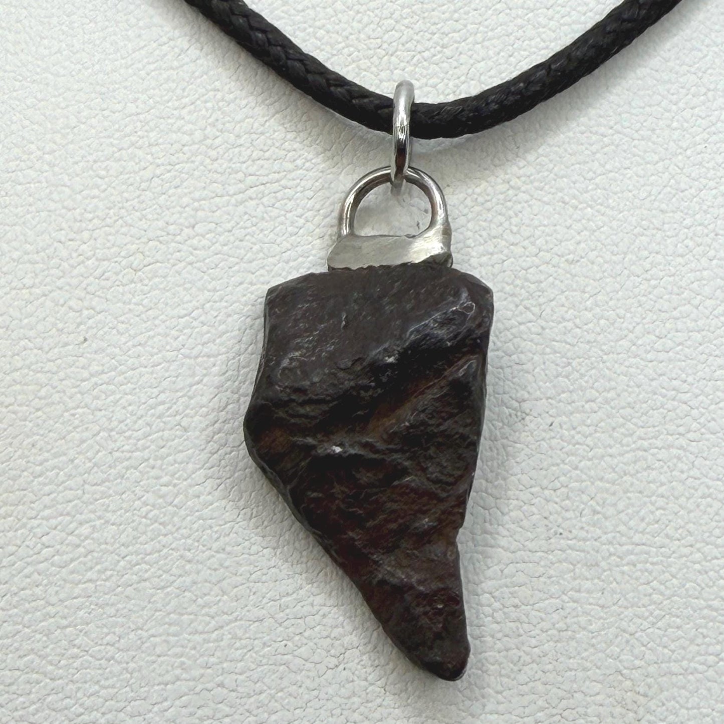 Canyon Diablo Iron Meteorite Pendant: Arizona Space Gift, 7.41g