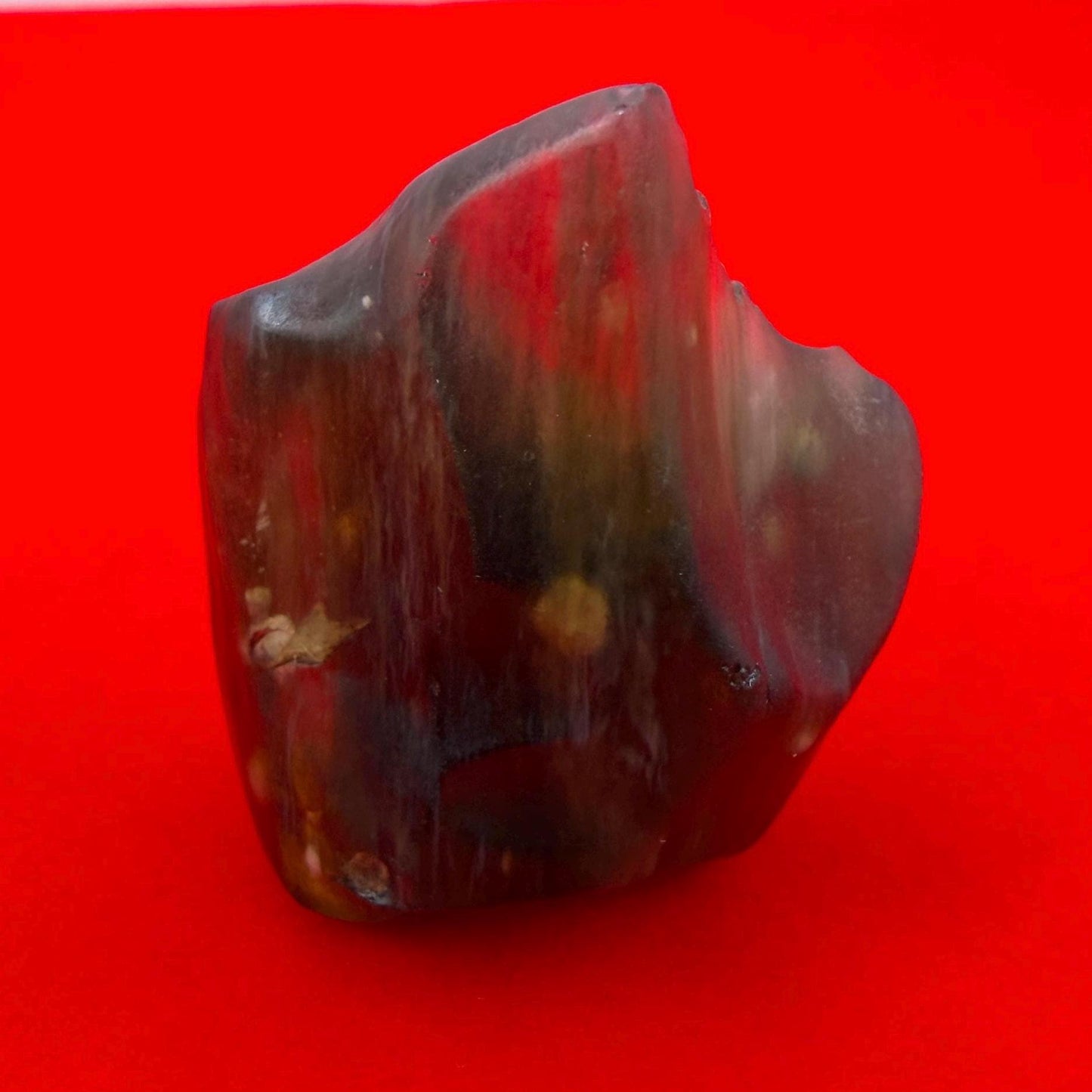 Libyan Desert Glass Tektite: Golden Green Talisman, Rare and Unique Tektite, 22.08 grams