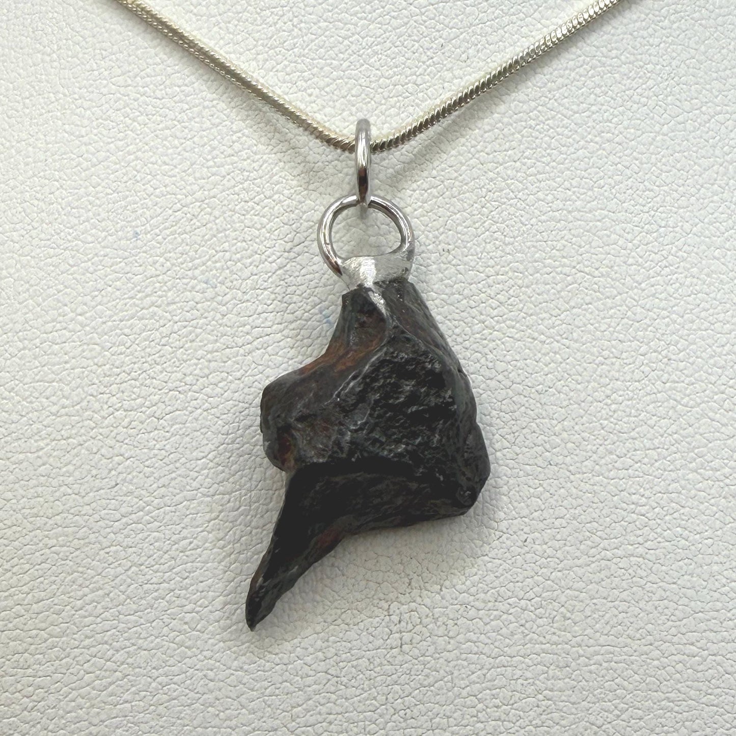 Canyon Diablo Iron Meteorite Pendant: Arizona Space Gift, 6.75g