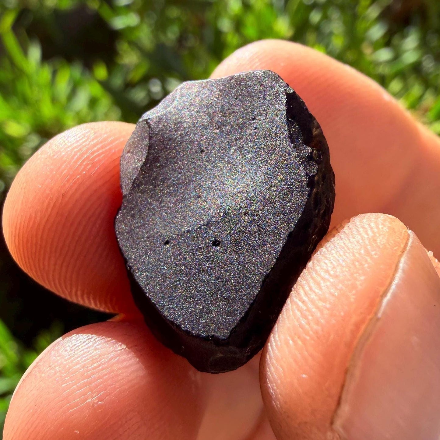 Saffordite Cintamani Stone Specimen: Rare Arizona Pseudo-Tektite, 5.85 grams