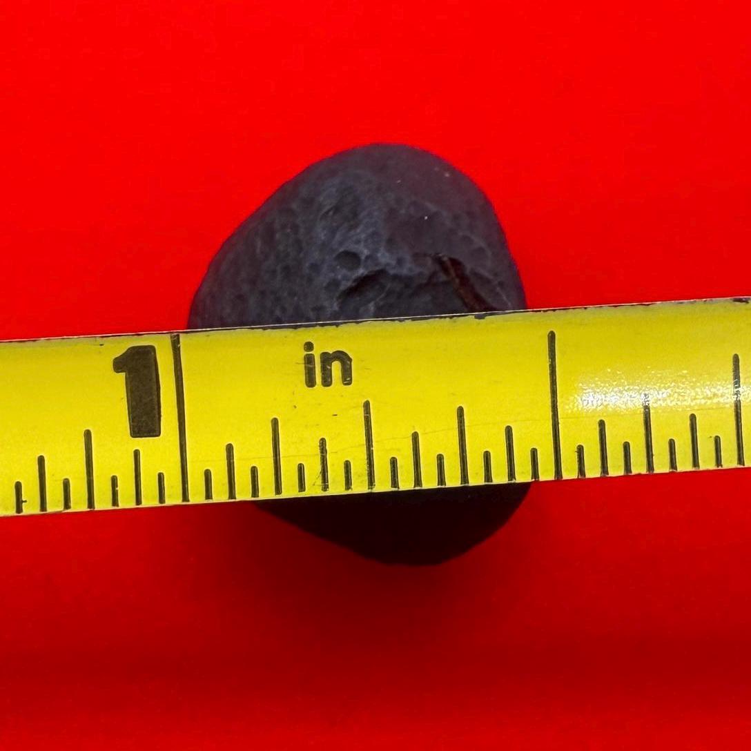 Saffordite Cintamani Stone Specimen: Rare Arizona Pseudo-Tektite, 3.24 grams