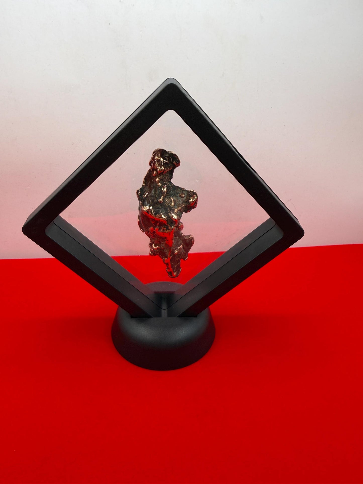 Michigan Float Copper Nugget: Keweenaw Native Copper, Energy Grounding, 50.73g