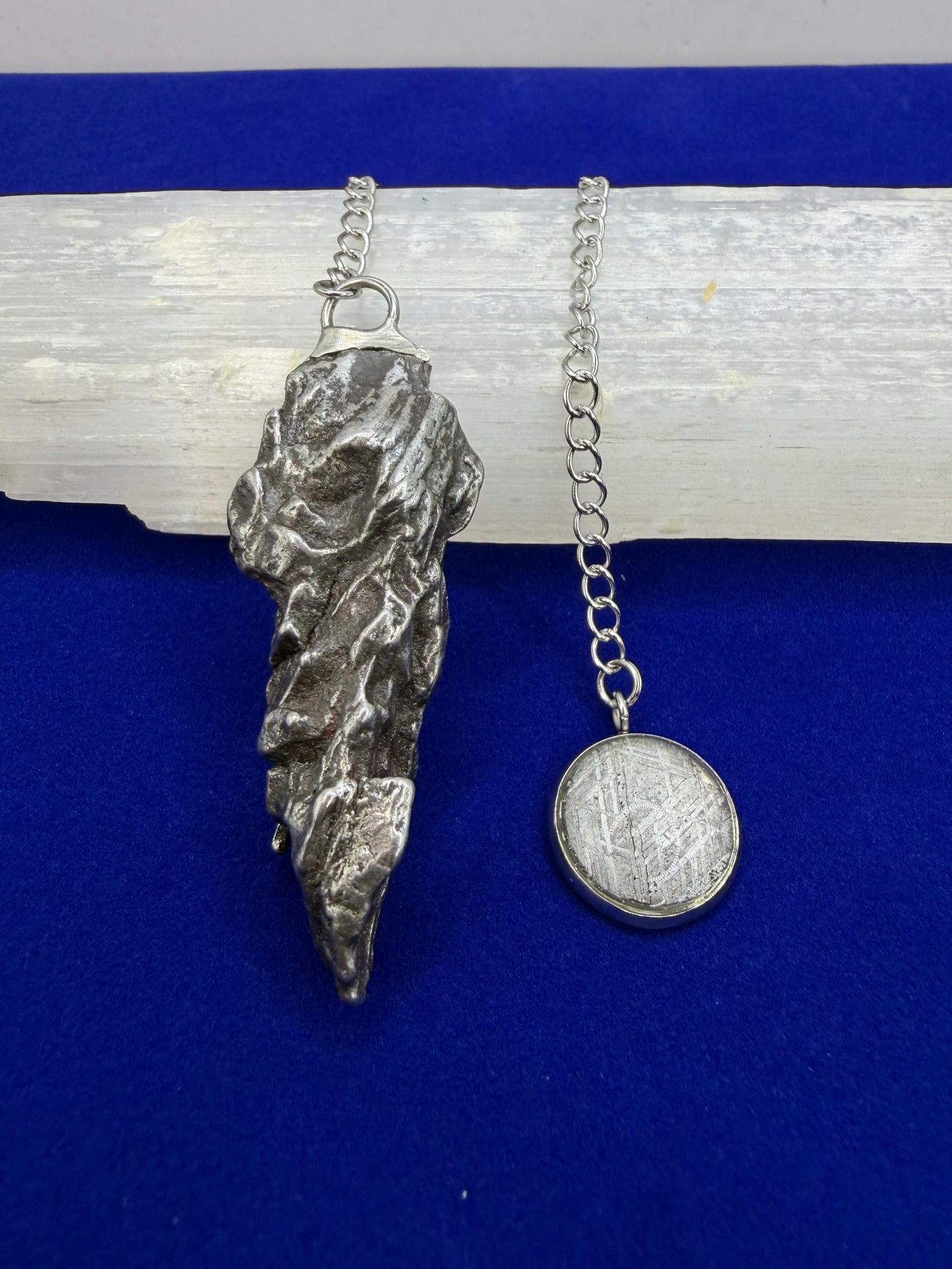Campo del Cielo Meteorite Pendulum, Rare Cosmic Divination Tool, Crystal Healing Gift, 25.01g