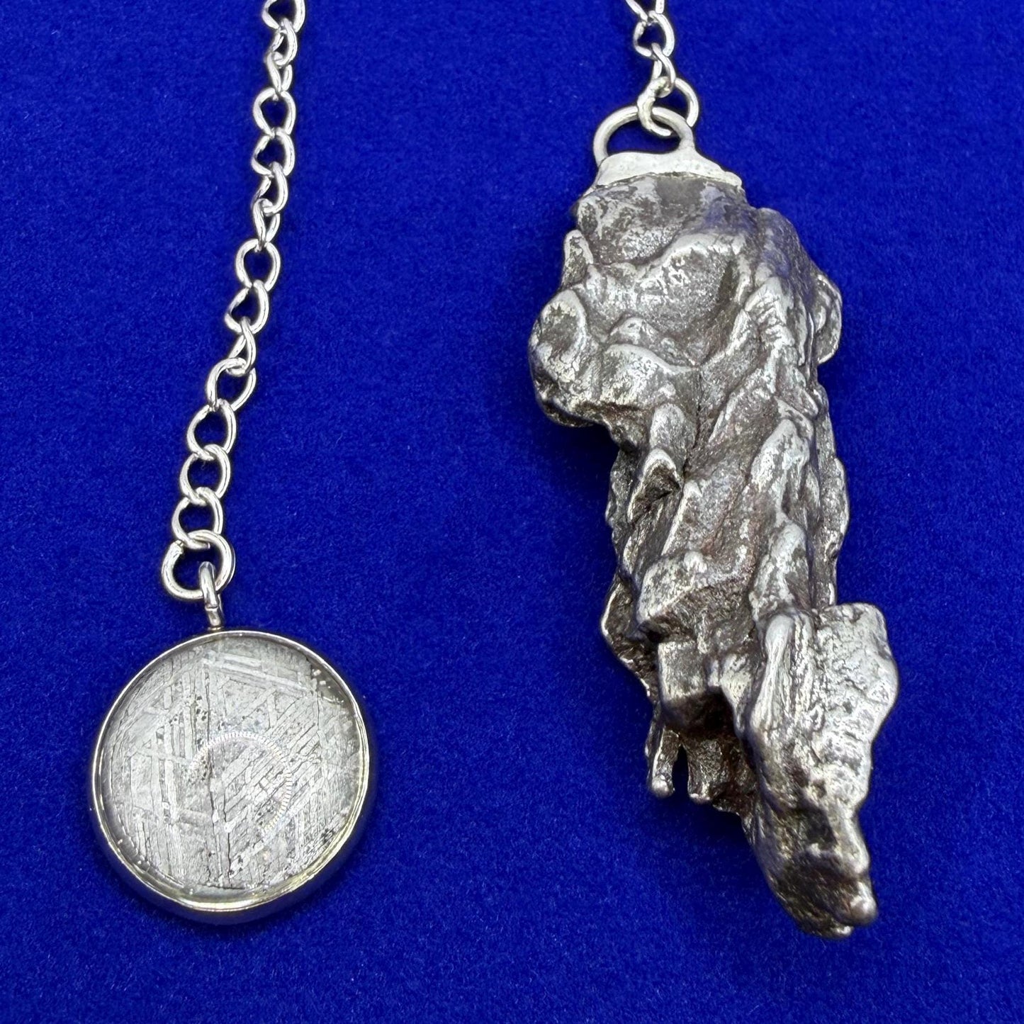 Campo del Cielo Meteorite Pendulum, Rare Cosmic Divination Tool, Crystal Healing Gift, 25.01g