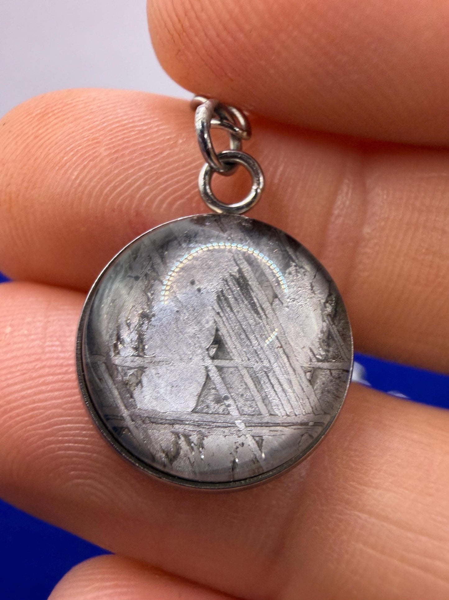 Campo del Cielo Meteorite Pendulum, Rare Cosmic Divination Tool, Crystal Healing Gift, 30.92g