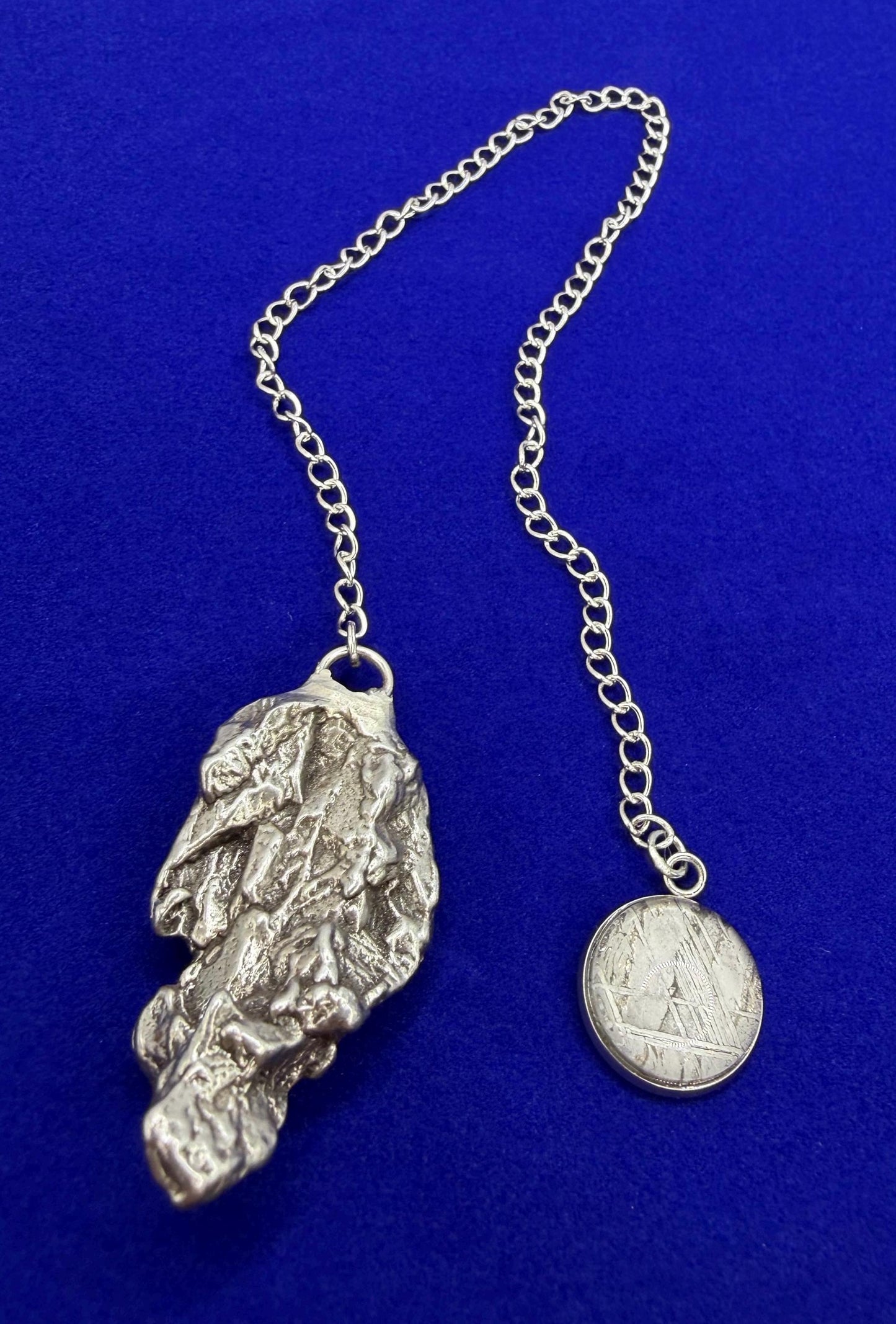 Campo del Cielo Meteorite Pendulum, Rare Cosmic Divination Tool, Crystal Healing Gift, 30.92g