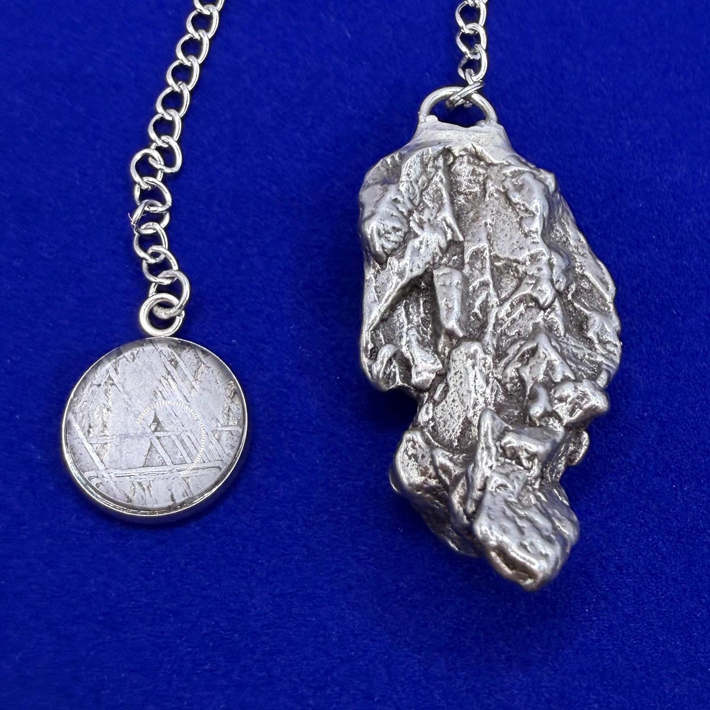 Campo del Cielo Meteorite Pendulum, Rare Cosmic Divination Tool, Crystal Healing Gift, 30.92g
