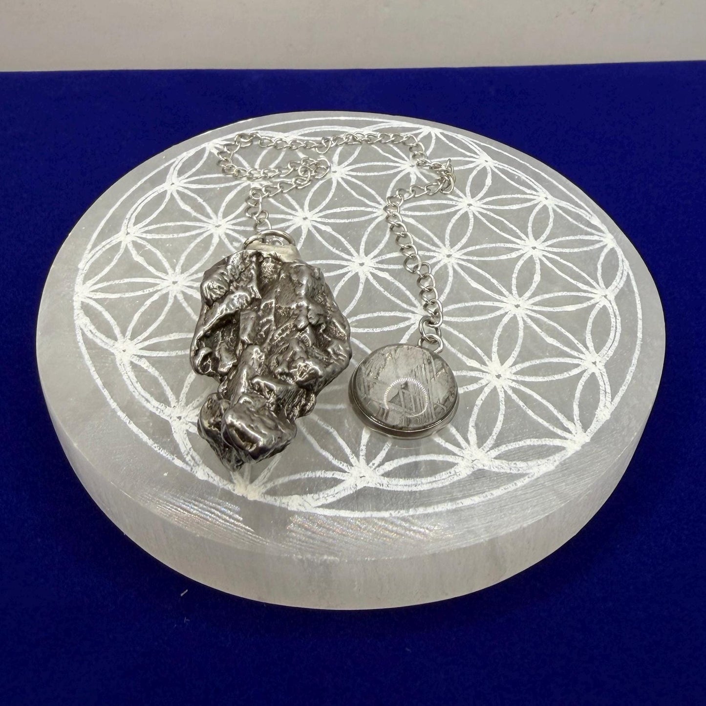 Campo del Cielo Meteorite Pendulum, Rare Cosmic Divination Tool, Crystal Healing Gift, 30.92g