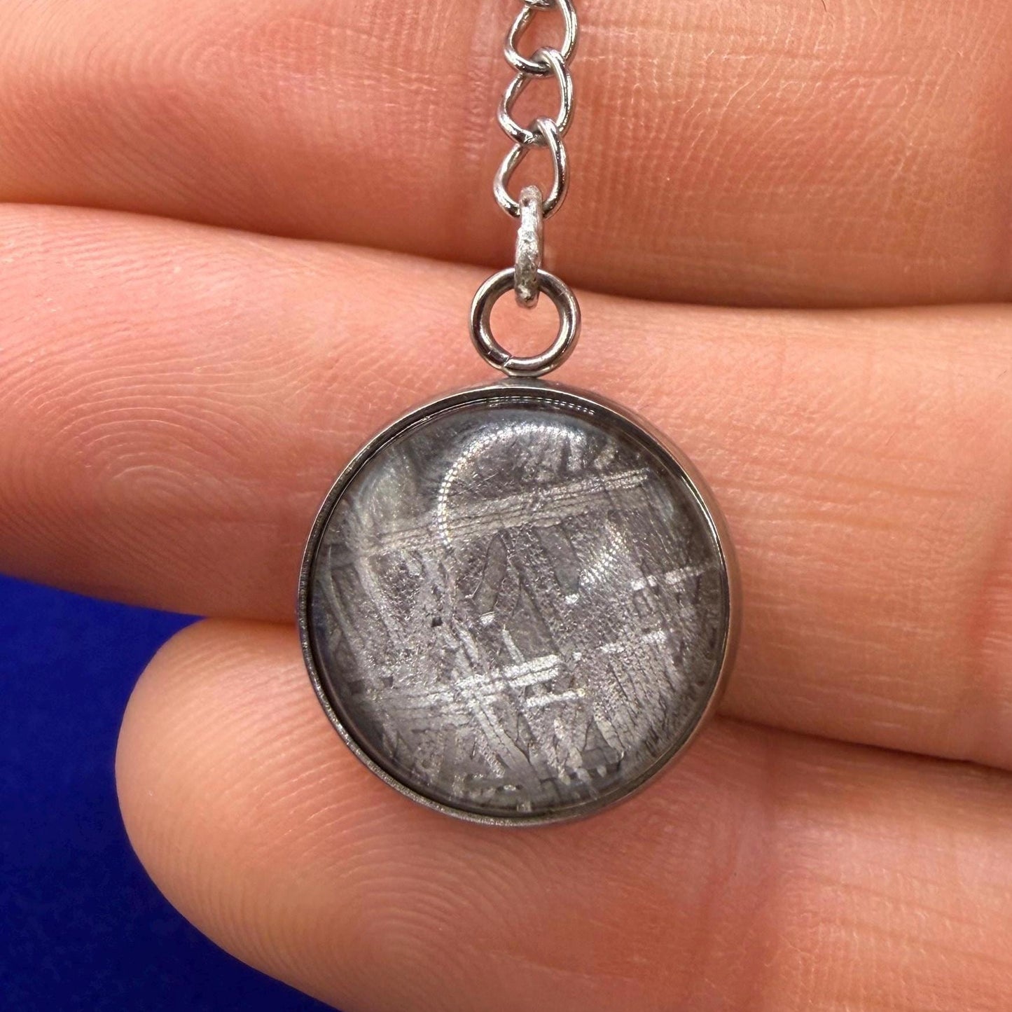 Campo del Cielo Meteorite Pendulum, Rare Cosmic Divination Tool, Crystal Healing Gift, 35.00g