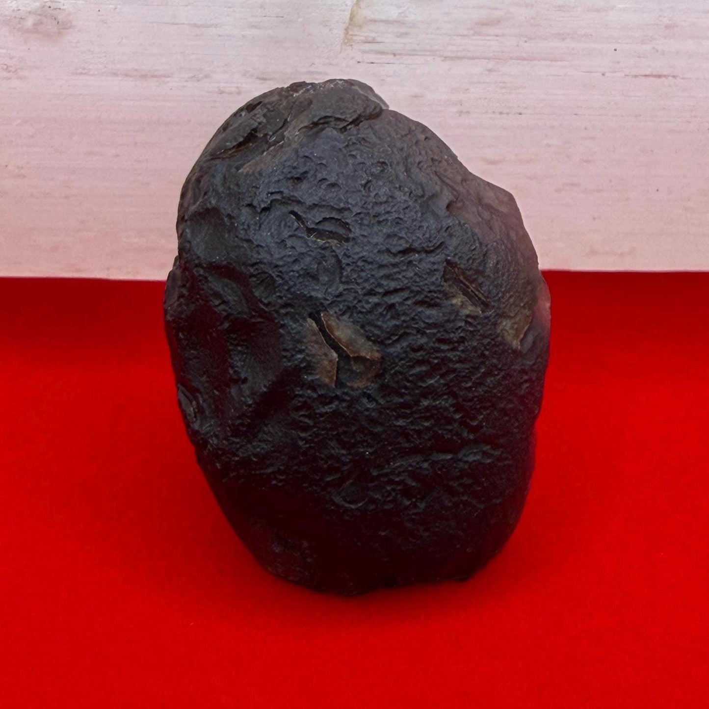 Saffordite Cintamani Stone Specimen: Rare Arizona Pseudo-Tektite, 7.49 grams