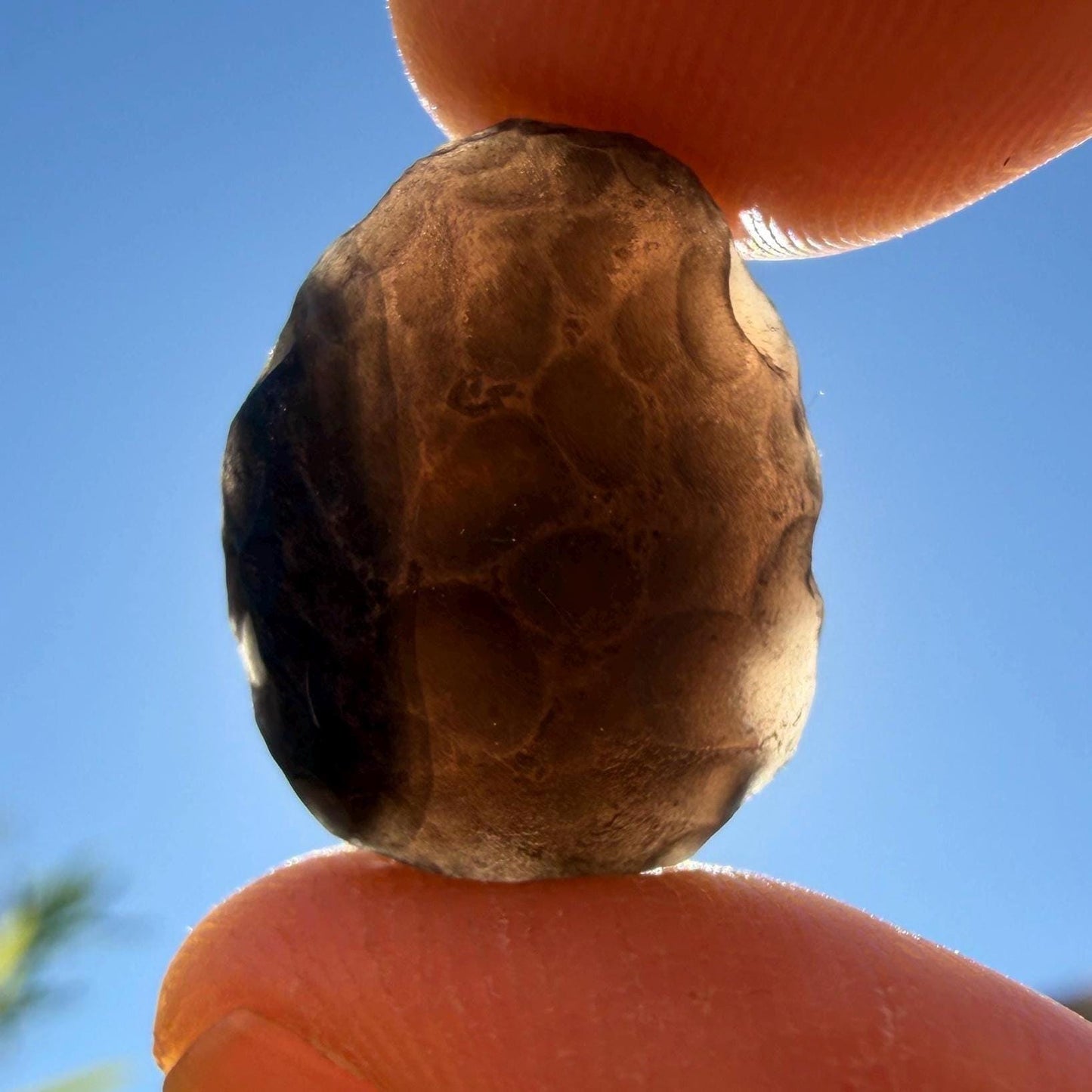 Saffordite Stone: Rare Cintamani, Arizona Tektite - 4.69 Grams