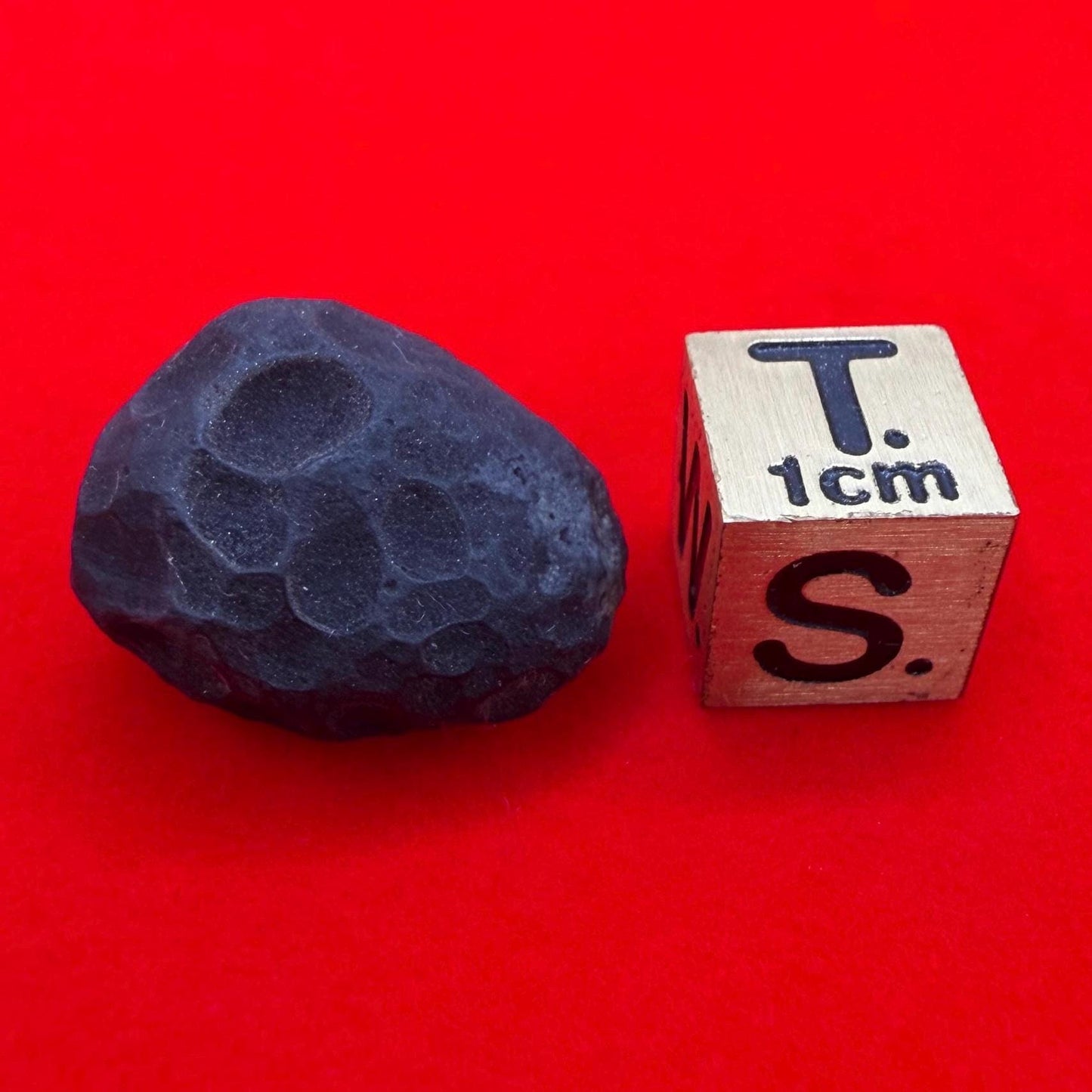 Saffordite Stone: Rare Cintamani, Arizona Tektite - 4.69 Grams