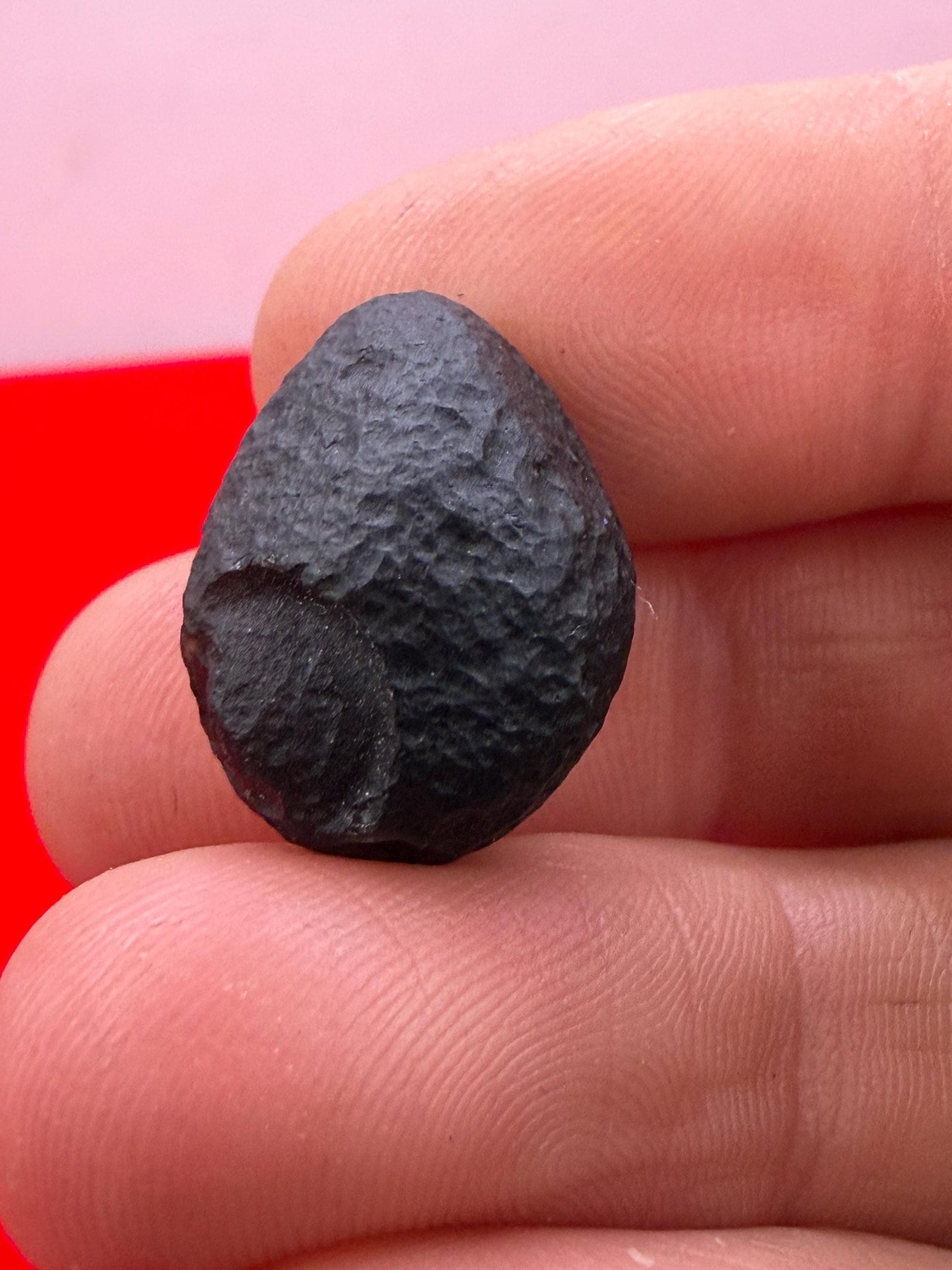 Saffordite Stone: Rare Cintamani, Arizona Tektite - 4.98 Grams