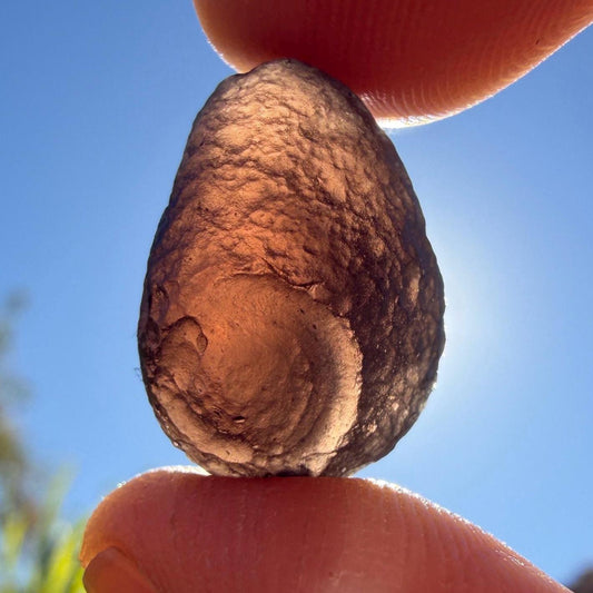 Saffordite Stone: Rare Cintamani, Arizona Tektite - 4.98 Grams