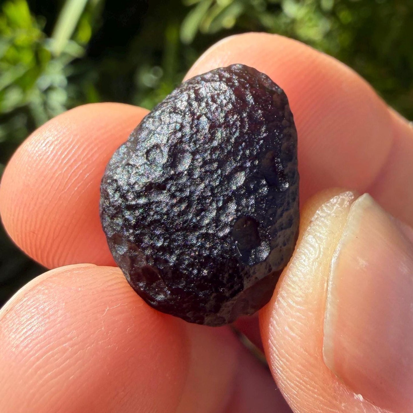 Saffordite Stone: Rare Cintamani, Arizona Tektite - 4.98 Grams