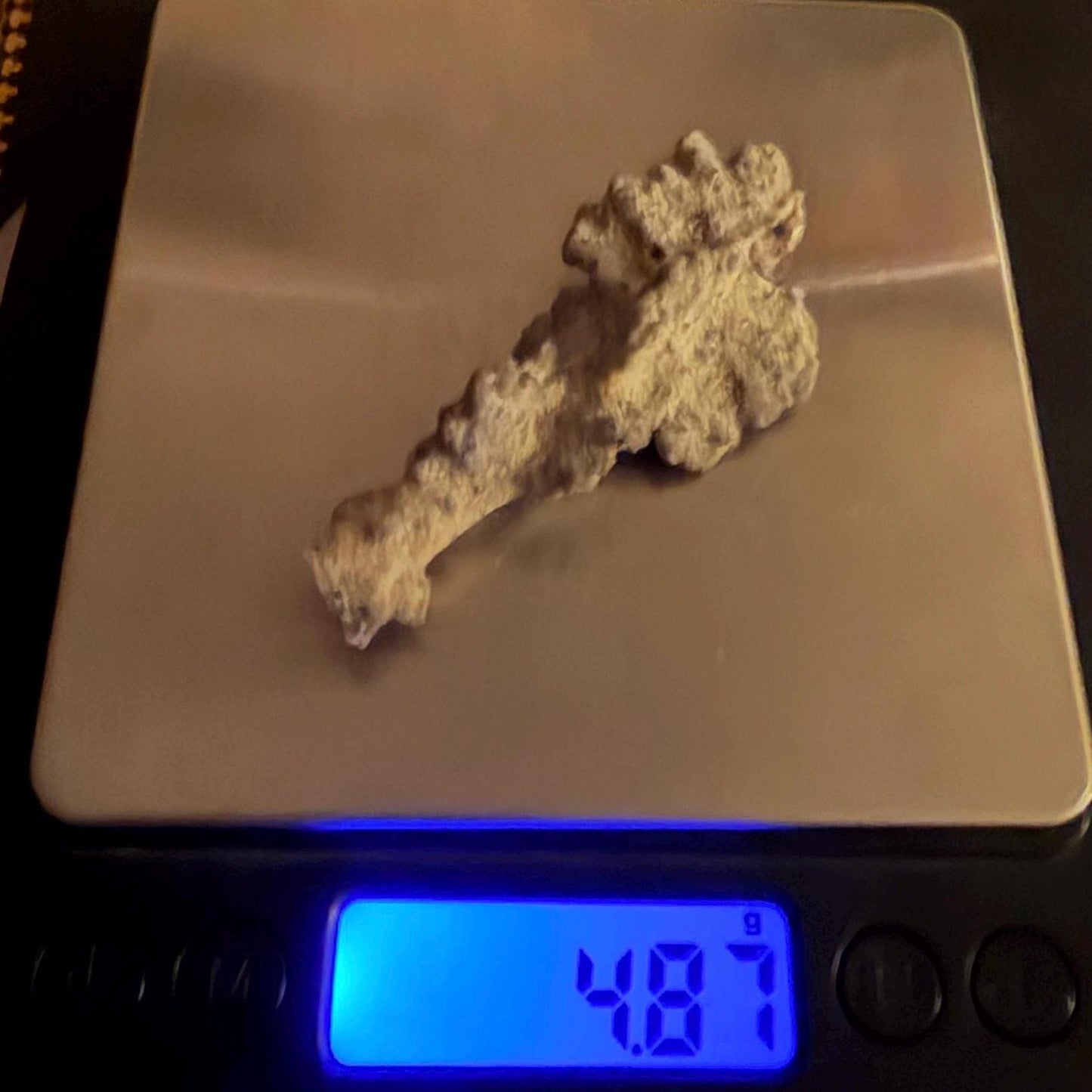 Fulgerite from Egypt, Fossilized Lighting, Sahara Desert, Rock Collection, Energy Work, Reiki, Manifestation, Science Gift, 4.87 grams