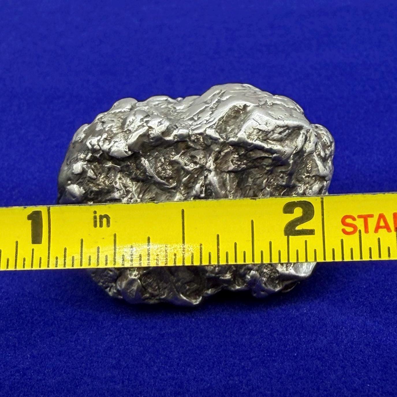 Uruacu Iron Meteorite Specimen: Space Gift, Authentic Meteorite, Brazil, 47.04 grams