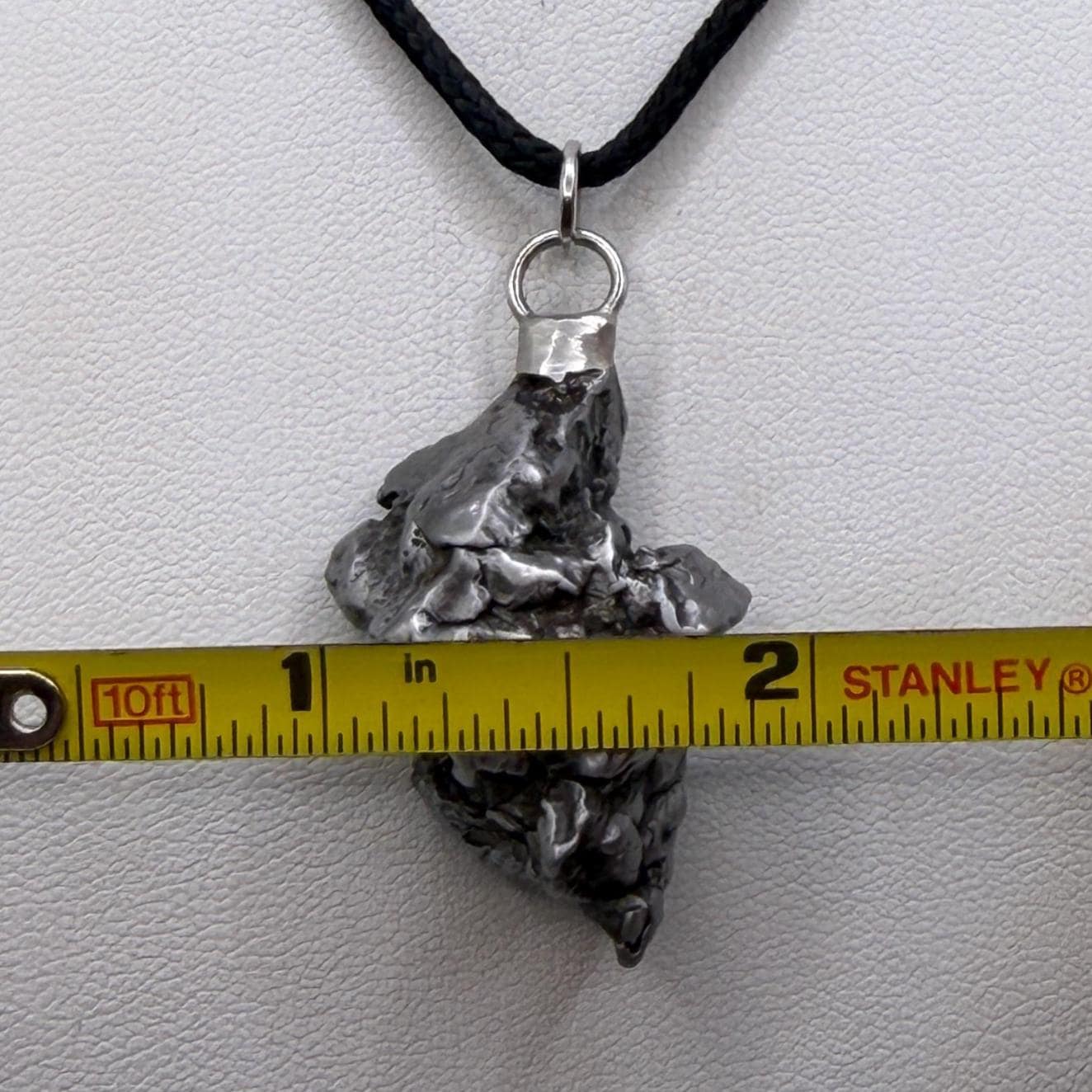 Campo del Cielo Meteorite Pendant: Authentic Astronomy Gift, Space Pendant, 26.60 Grams