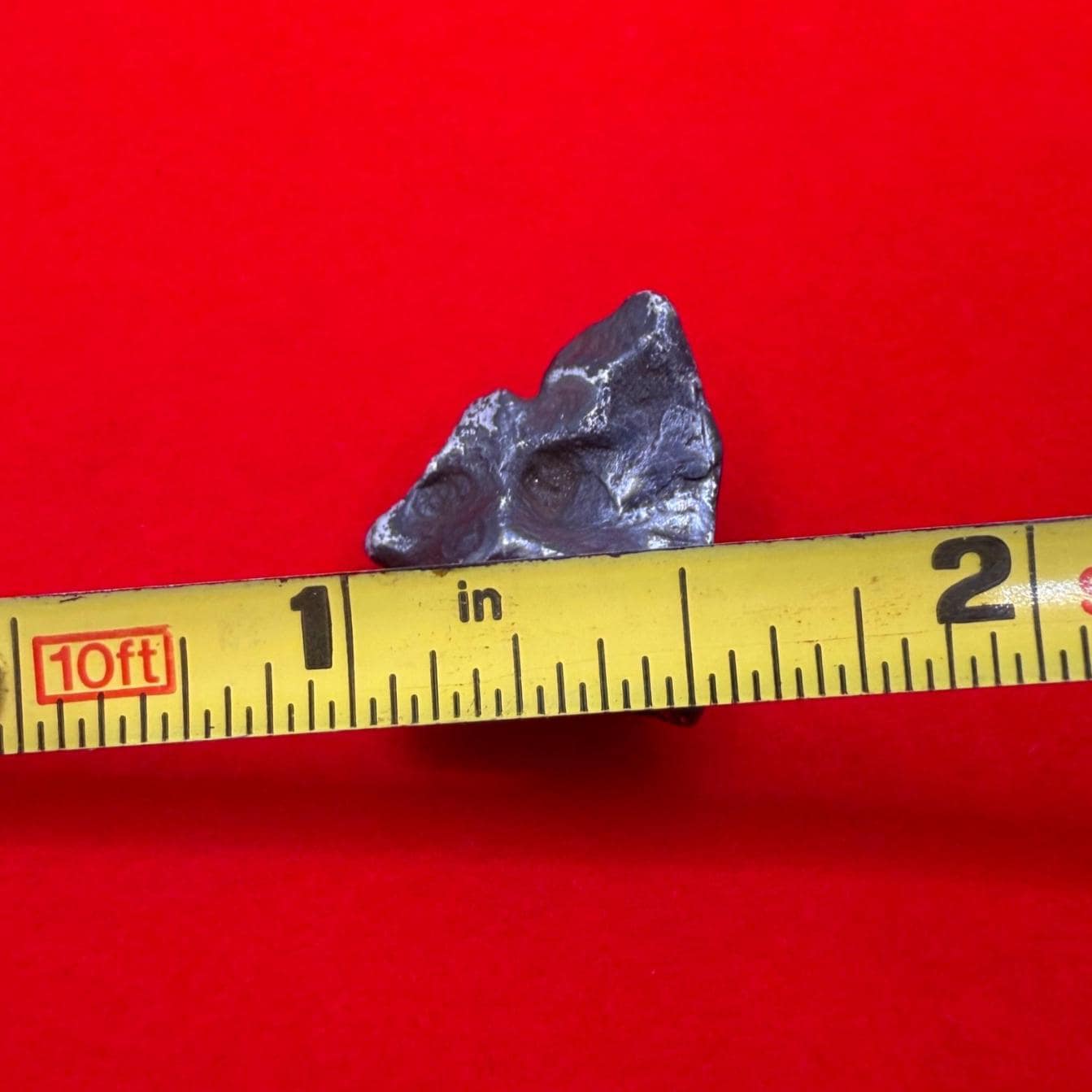 Agoudal Iron Meteorite Specimen: Regmaglypts, IIAB Hexahedrite, 5.43 grams