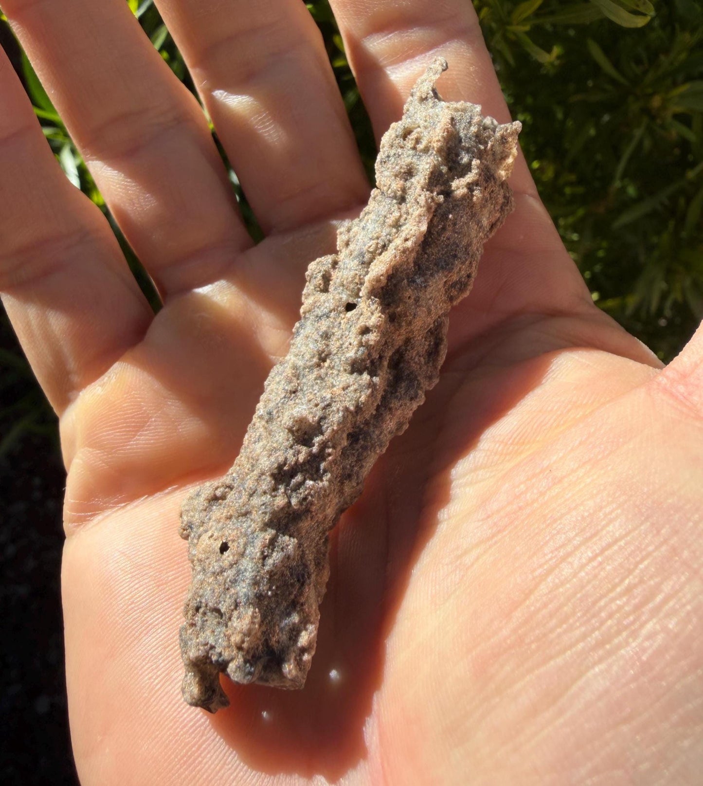 Sahara Desert Fulgurite: Fossilized Lightning Rock, Energy Work, 8.99 grams