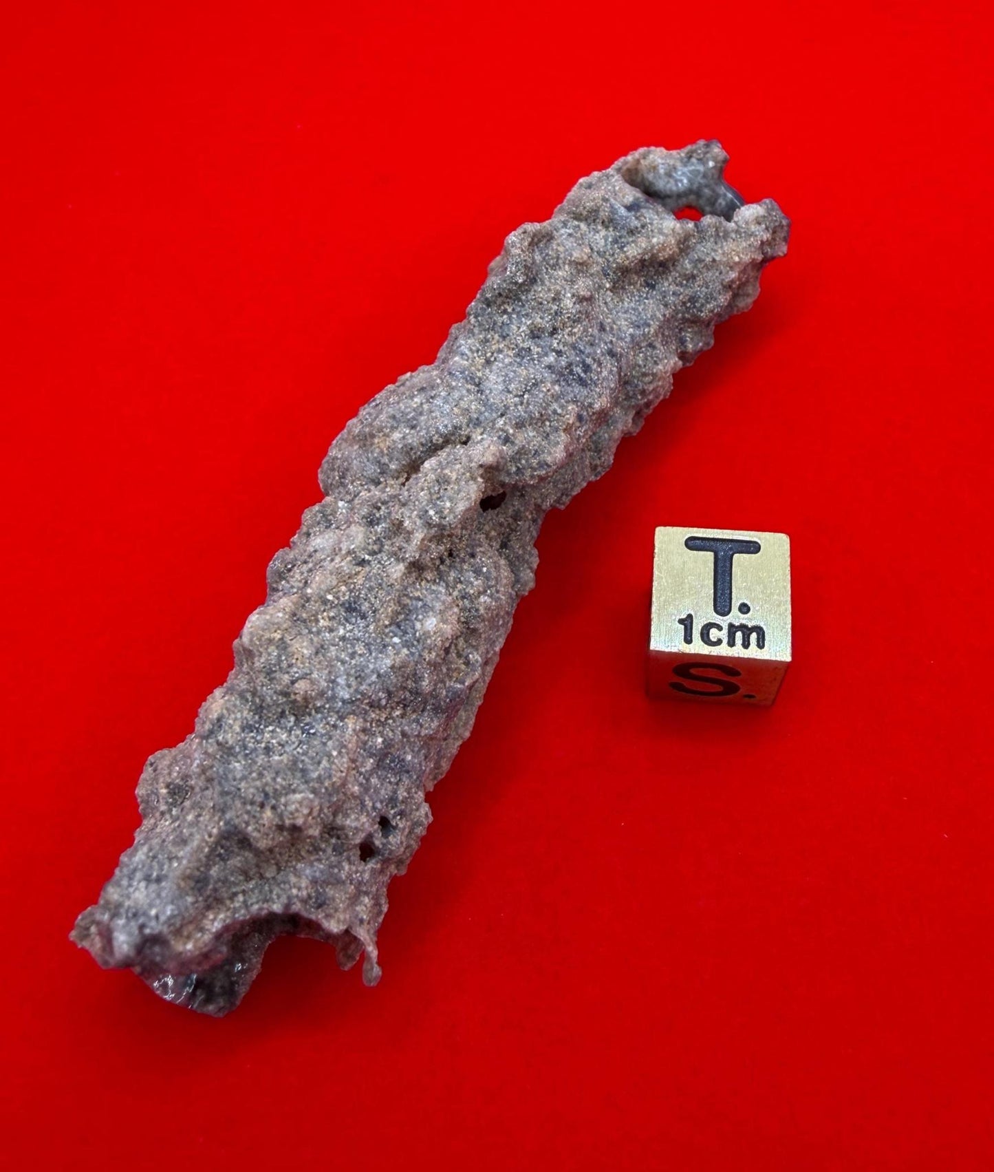 Sahara Desert Fulgurite: Fossilized Lightning Rock, Energy Work, 8.99 grams
