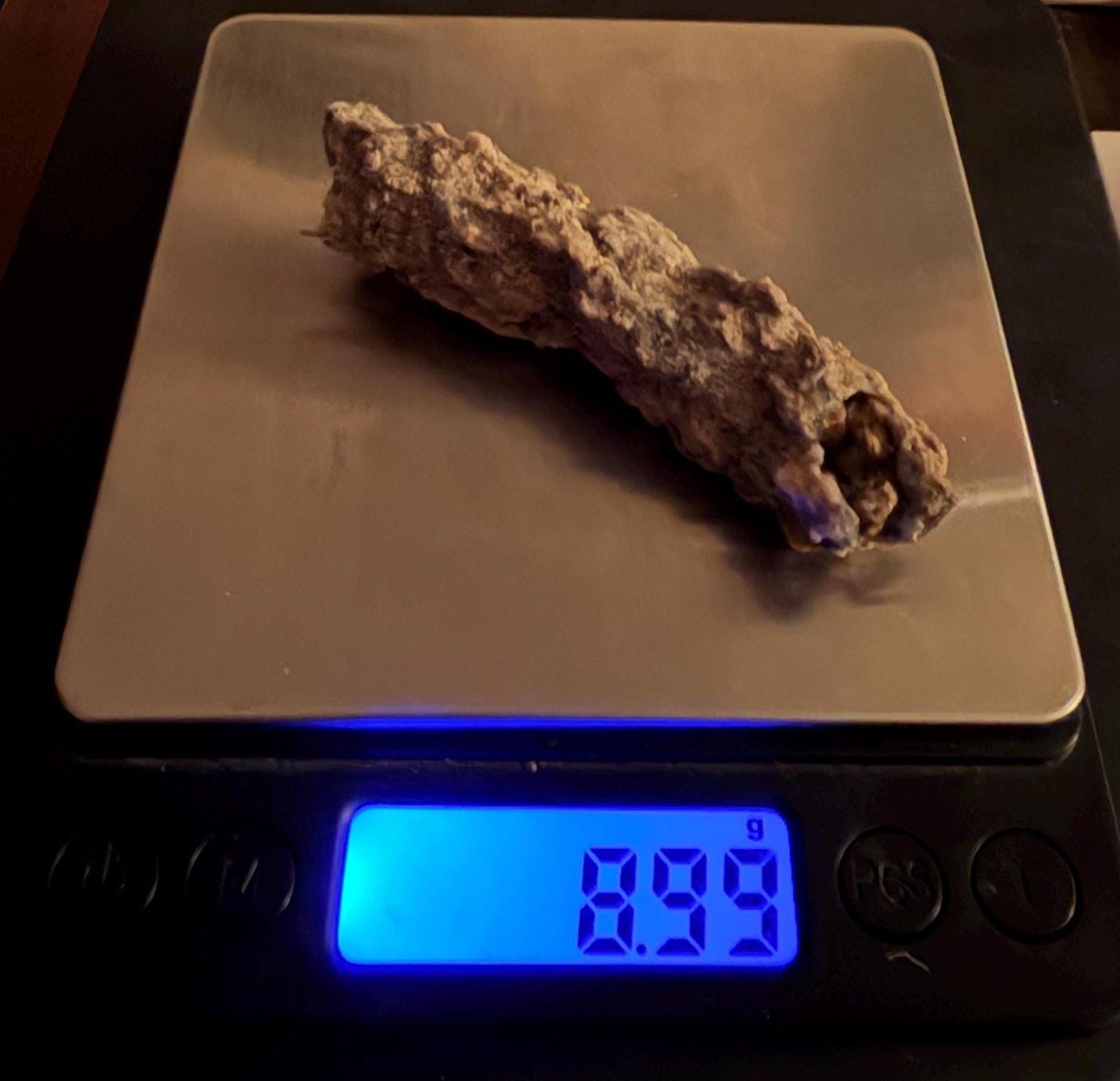 Sahara Desert Fulgurite: Fossilized Lightning Rock, Energy Work, 8.99 grams