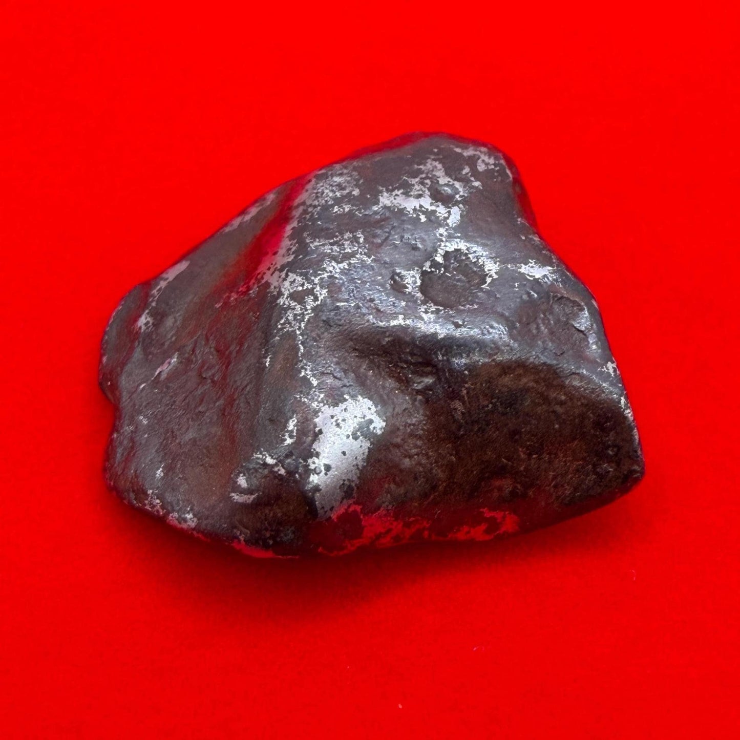 Agoudal Iron Meteorite Specimen: Authentic Meteorite, IIAB Hexahedrite, 22.28 grams