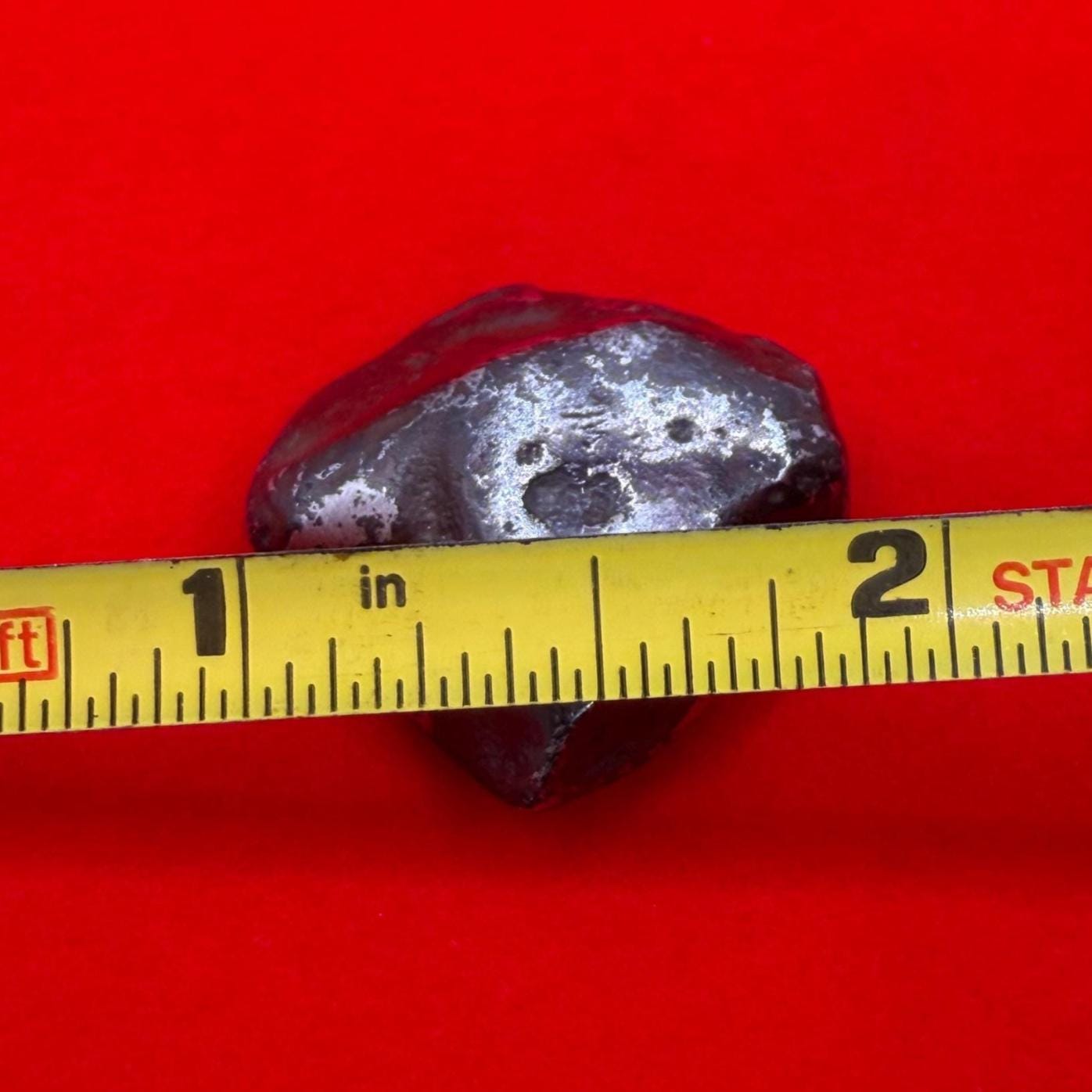 Agoudal Iron Meteorite Specimen: Authentic Meteorite, IIAB Hexahedrite, 22.28 grams