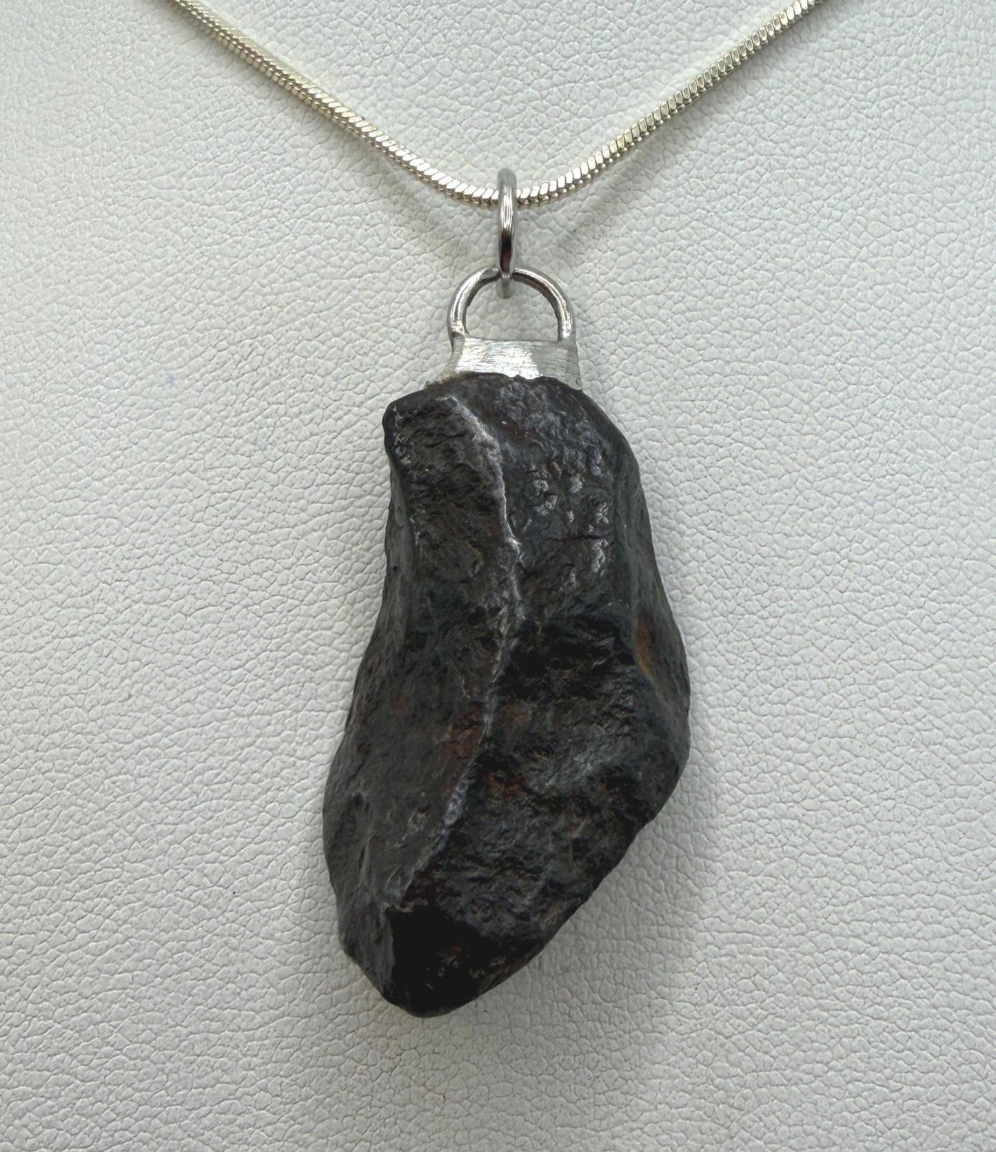 Canyon Diablo Iron Meteorite Pendant: Arizona Space Gift, 18.63g