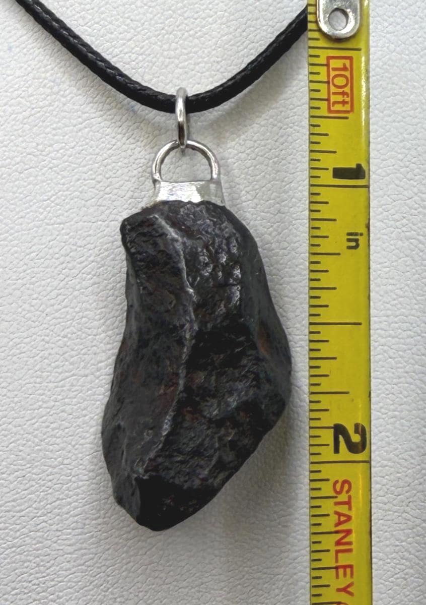 Canyon Diablo Iron Meteorite Pendant: Arizona Space Gift, 18.63g