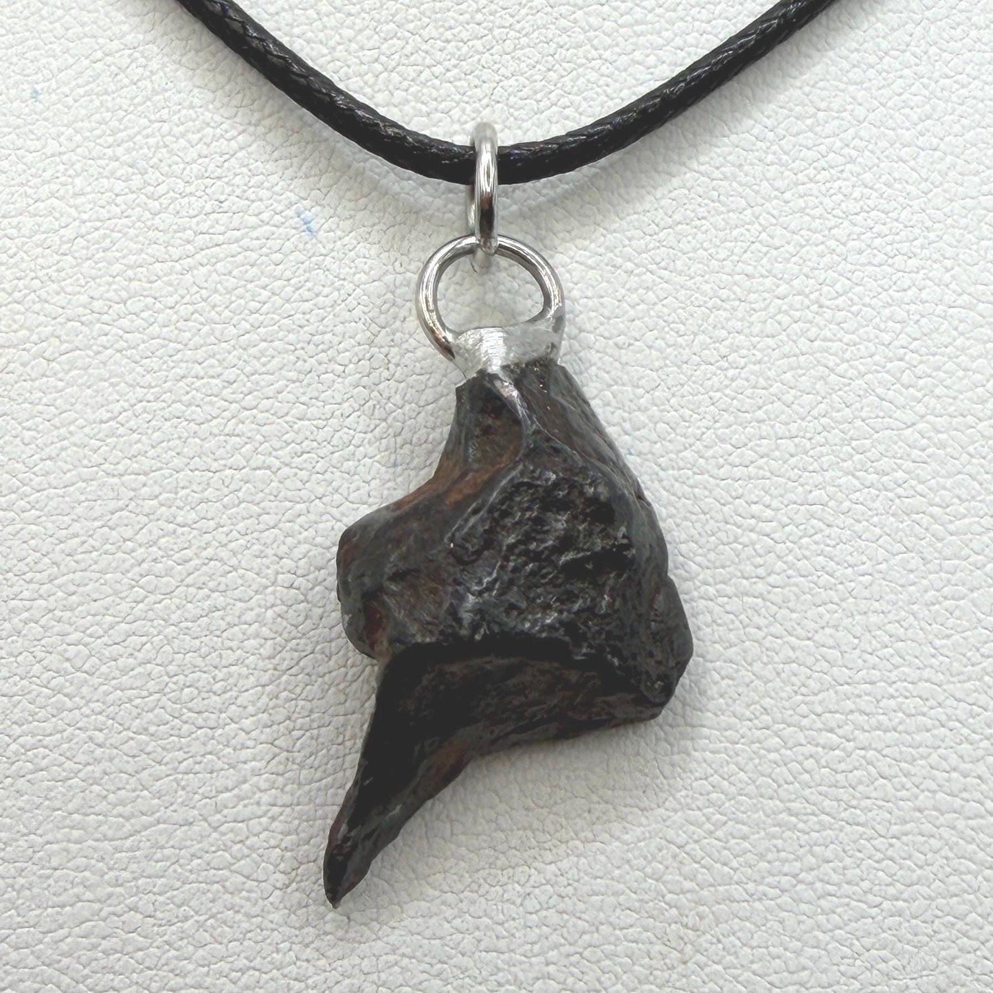 Canyon Diablo Iron Meteorite Pendant: Arizona Space Gift, 6.75g