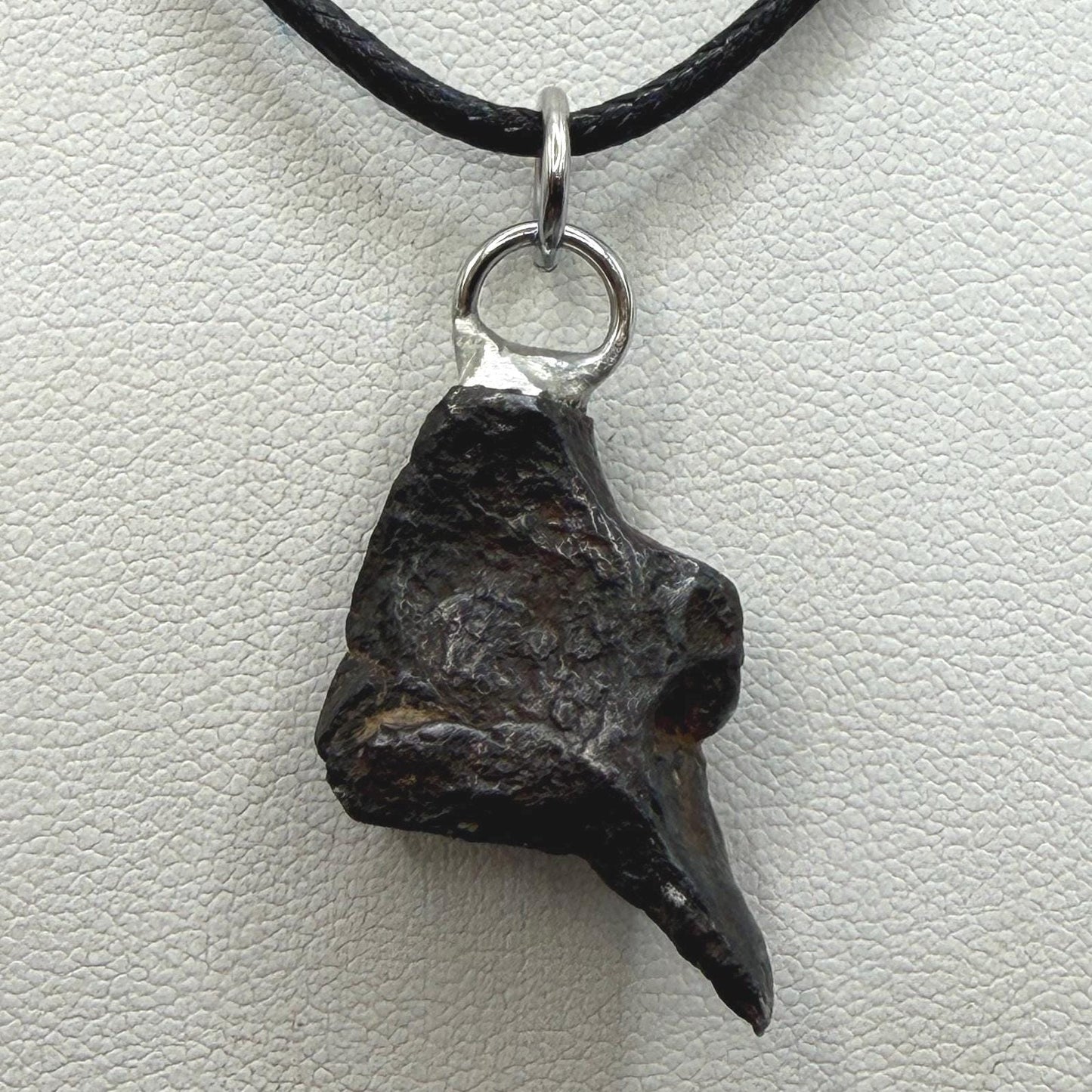 Canyon Diablo Iron Meteorite Pendant: Arizona Space Gift, 6.75g