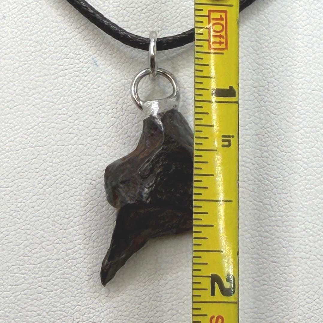 Canyon Diablo Iron Meteorite Pendant: Arizona Space Gift, 6.75g