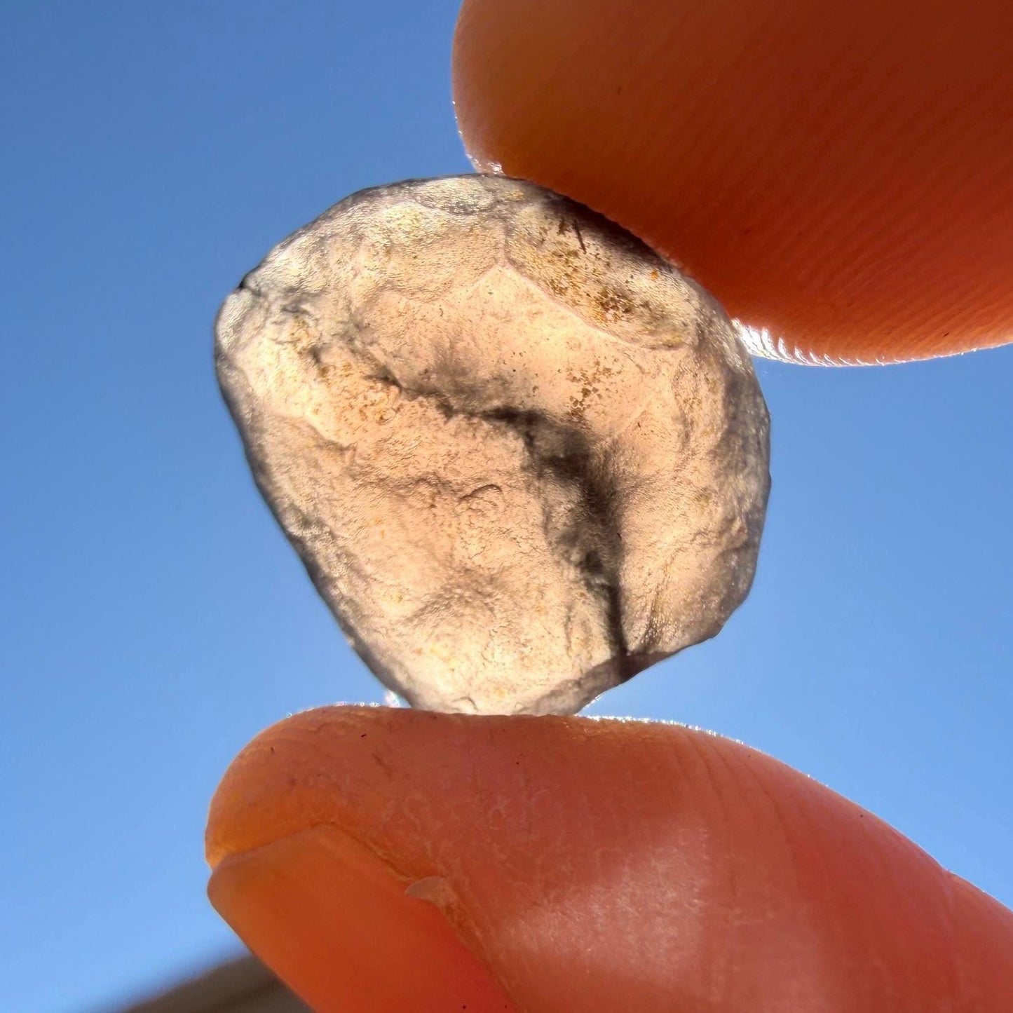 Saffordite Cintamani Specimen: Rare Arizona Tektite, Reiki Energy, 2.32g