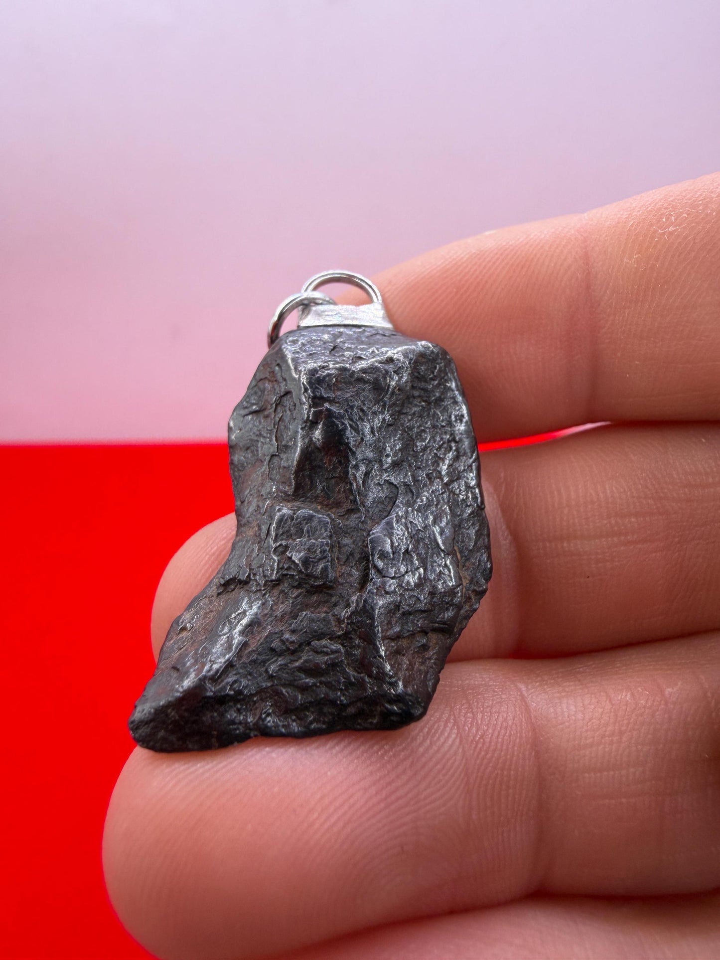 Canyon Diablo Iron Meteorite Pendant: Arizona Space Gift, 15.00